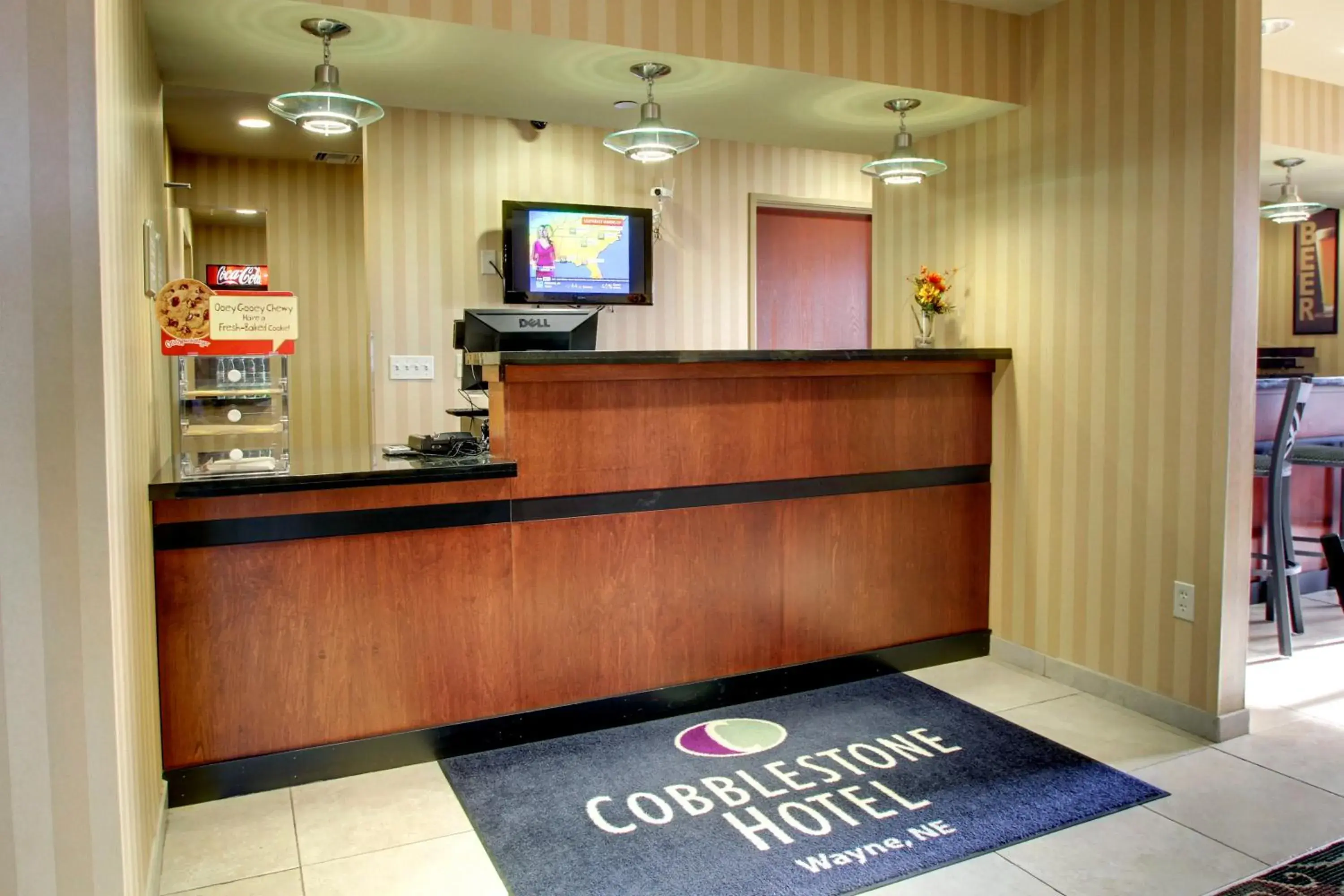 Lobby or reception in Cobblestone Hotel - Wayne Lobby or reception in Cobblestone Hotel - Wayne