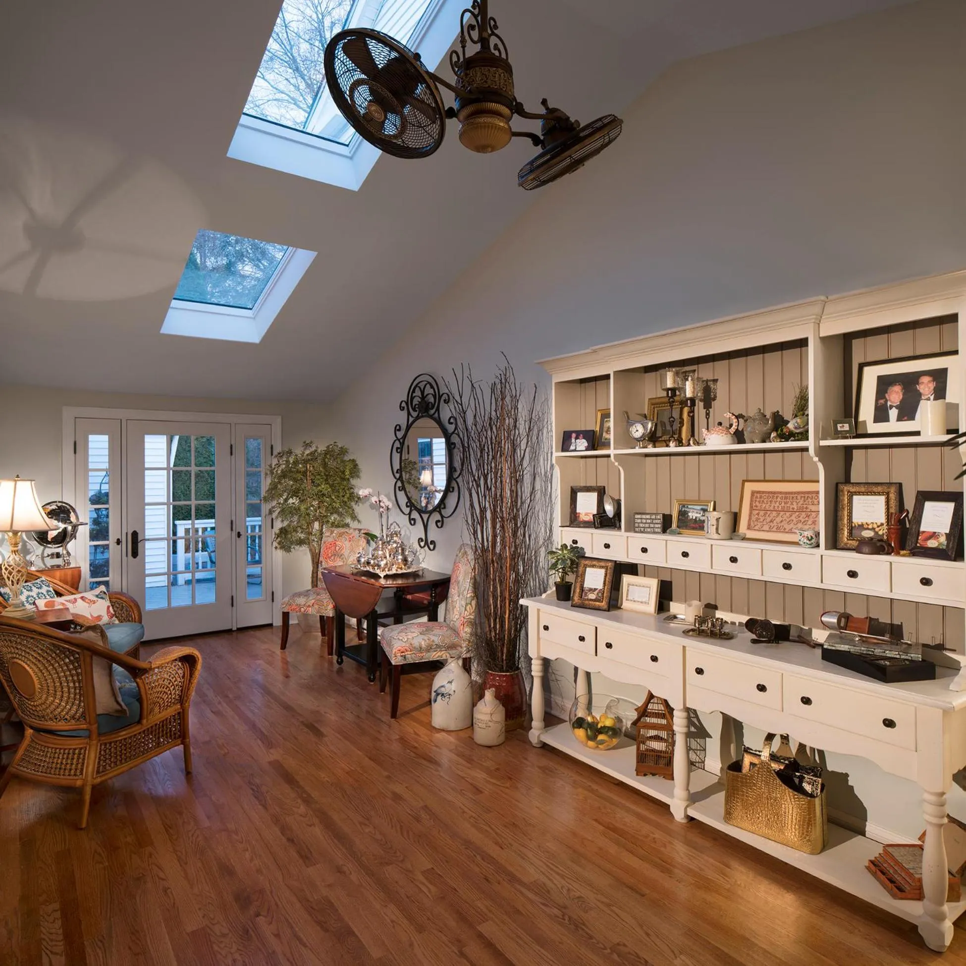 Communal lounge/ TV room in The Homestead