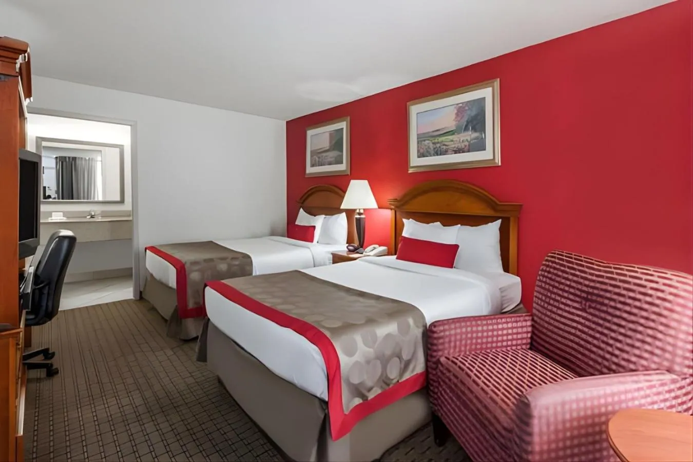 Bed in Iberia House & Suites