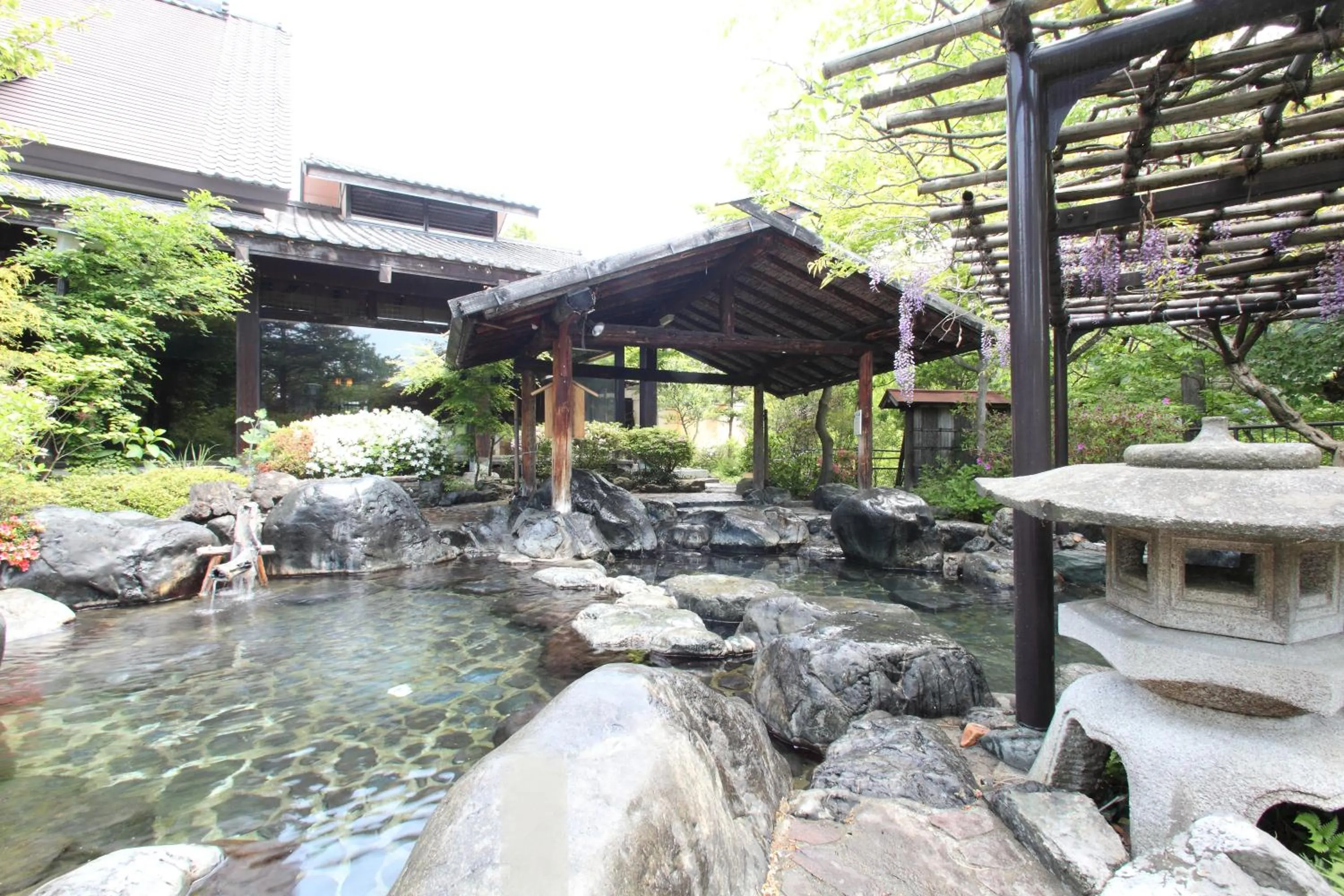 Hot Spring Bath in Sarugakyo Hotel