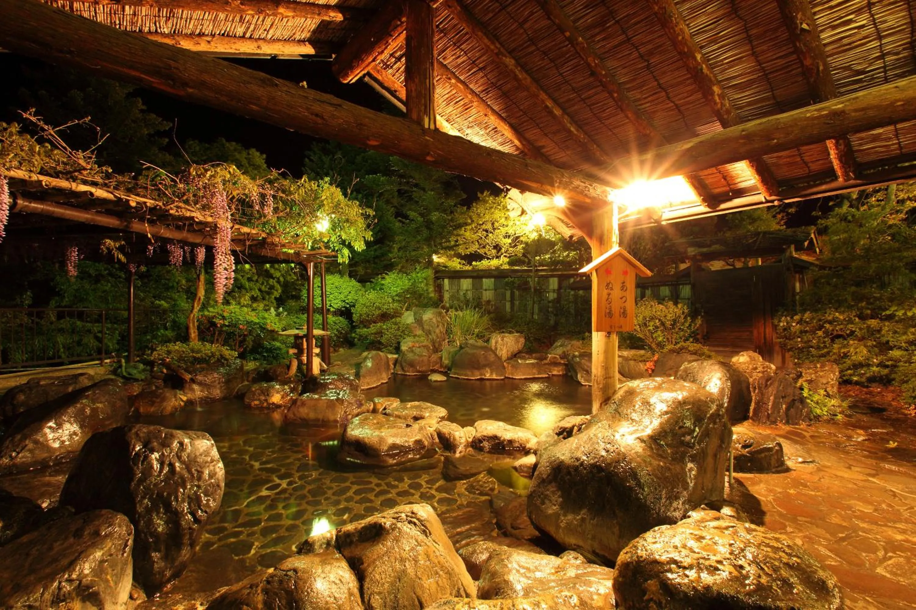 Hot Spring Bath in Sarugakyo Hotel