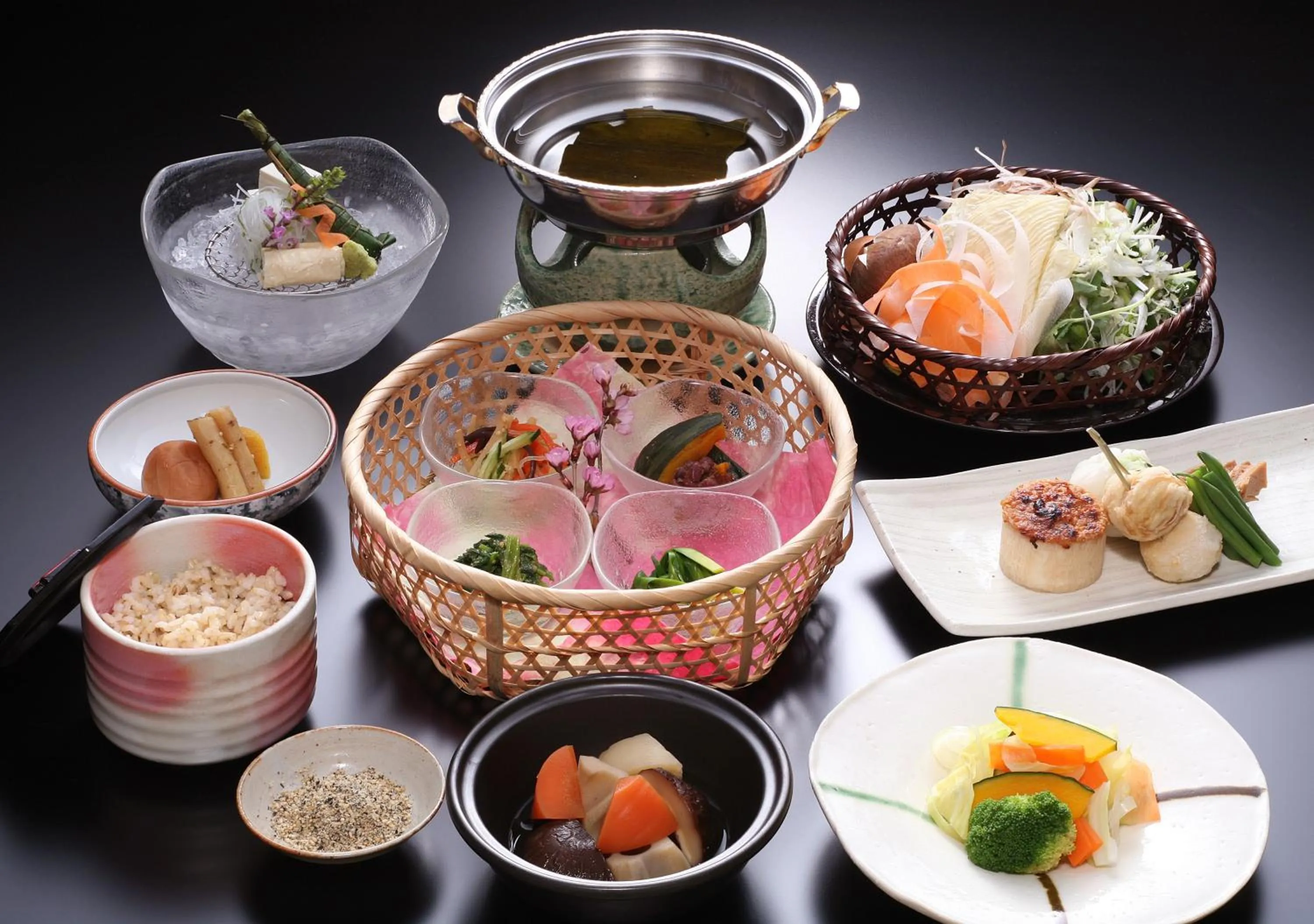 Dinner in Sarugakyo Hotel