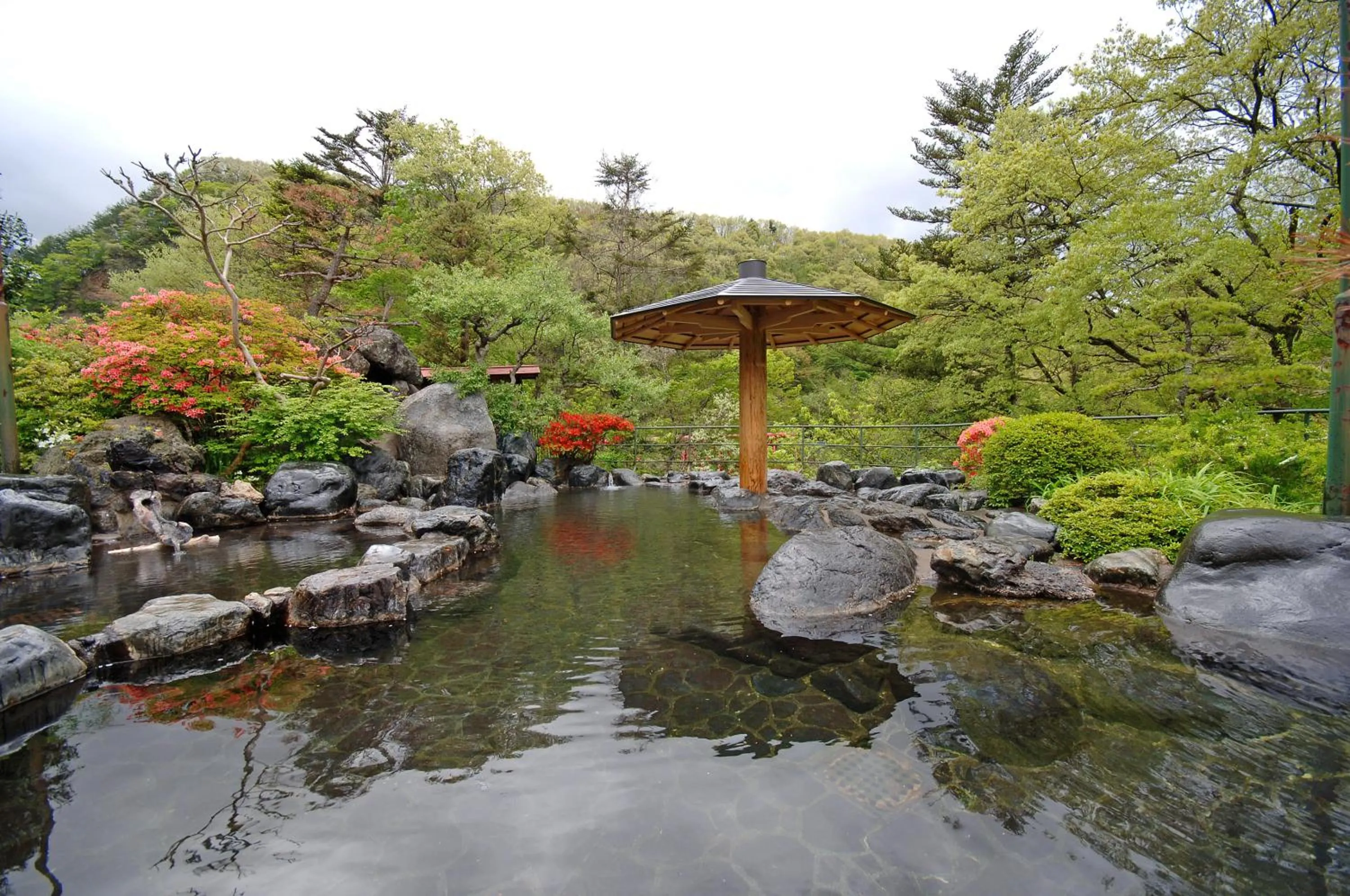 Hot Spring Bath in Sarugakyo Hotel