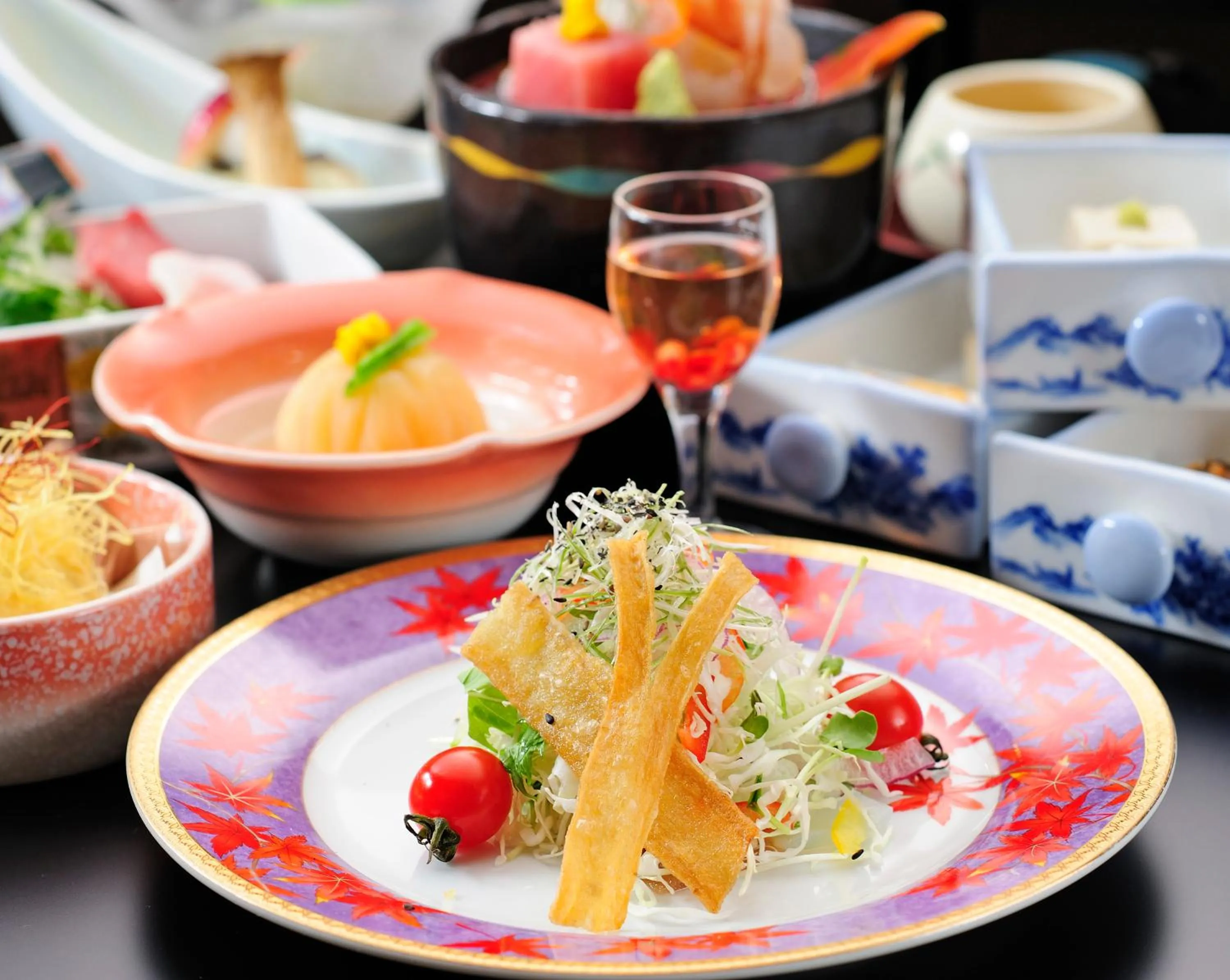 Dinner in Sarugakyo Hotel