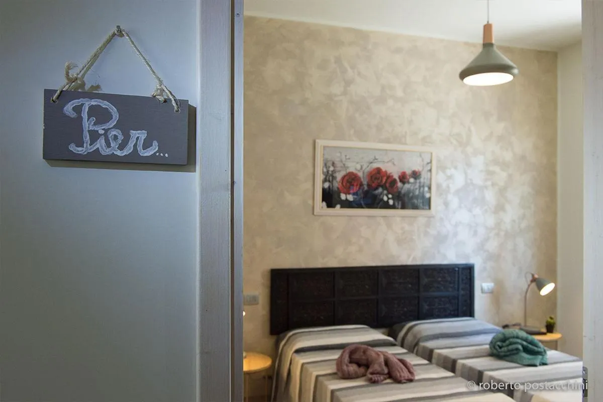 Bed in La casa di Primo