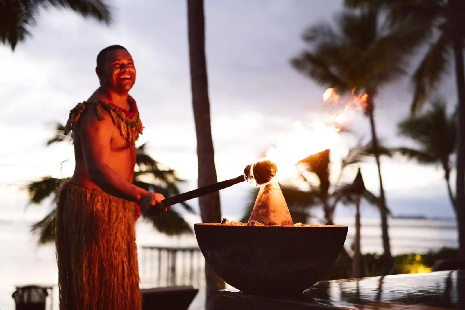 Evening entertainment in Tokoriki Island Resort Adults-Only