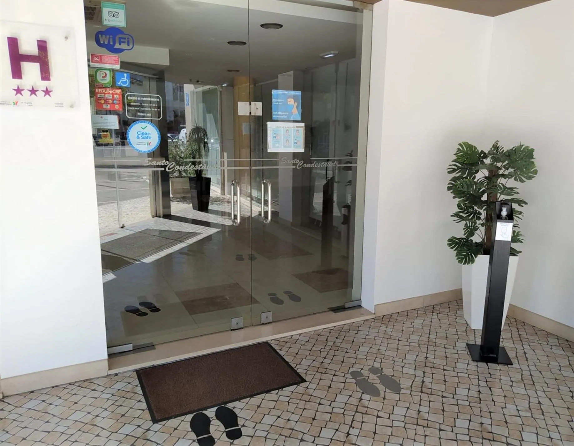 Lobby or reception in Hotel Santo Condestavel