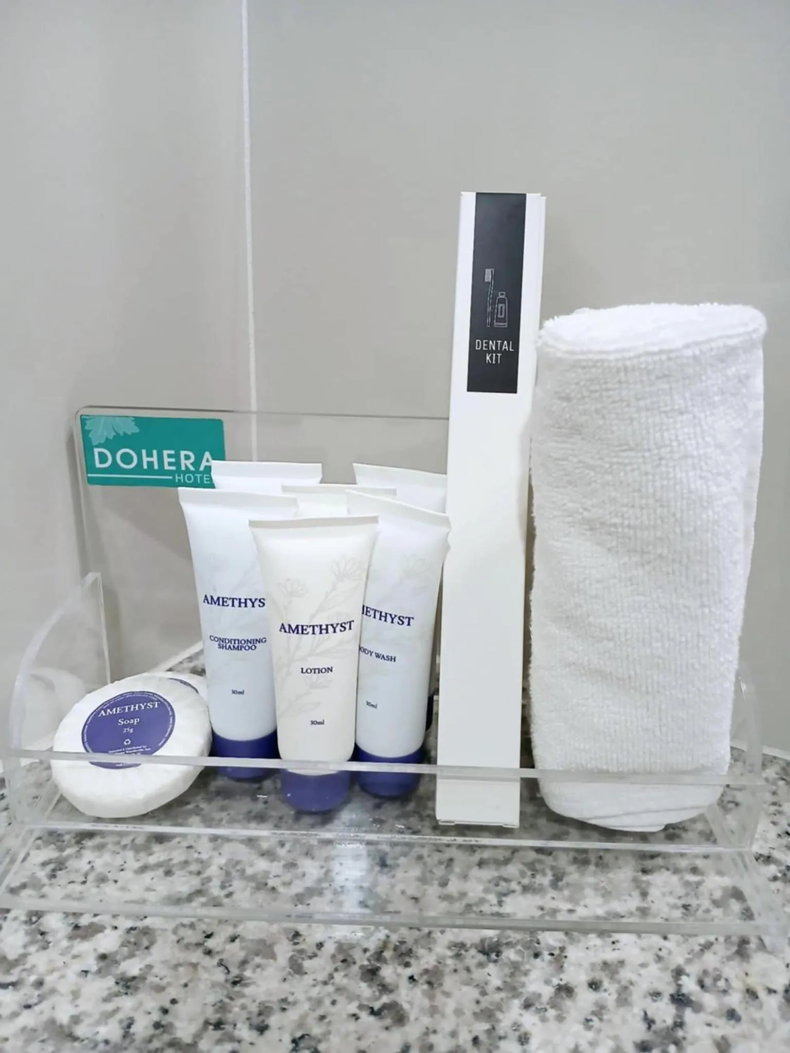 Bathroom in Dohera Hotel