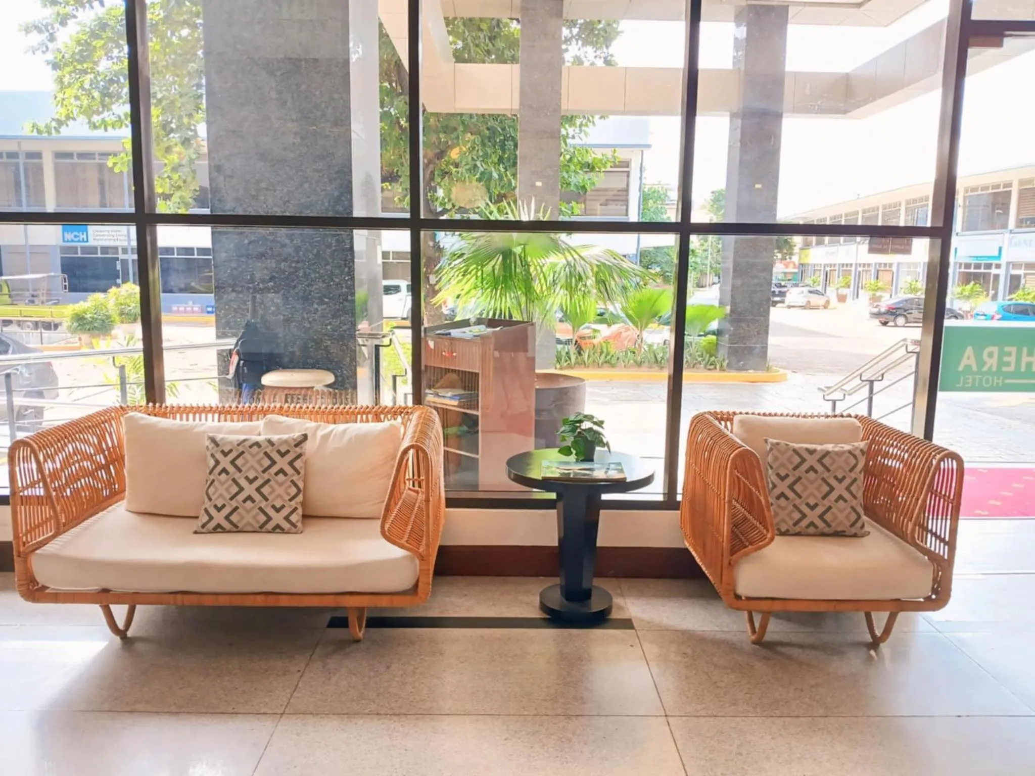 Lobby or reception in Dohera Hotel