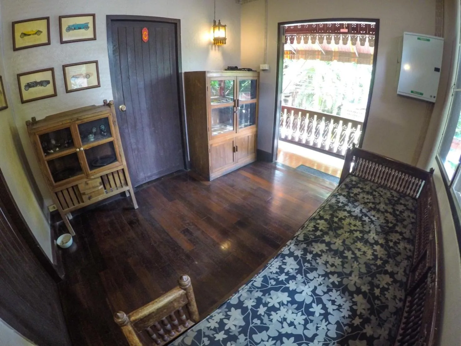Living room in The Riverside Guest House