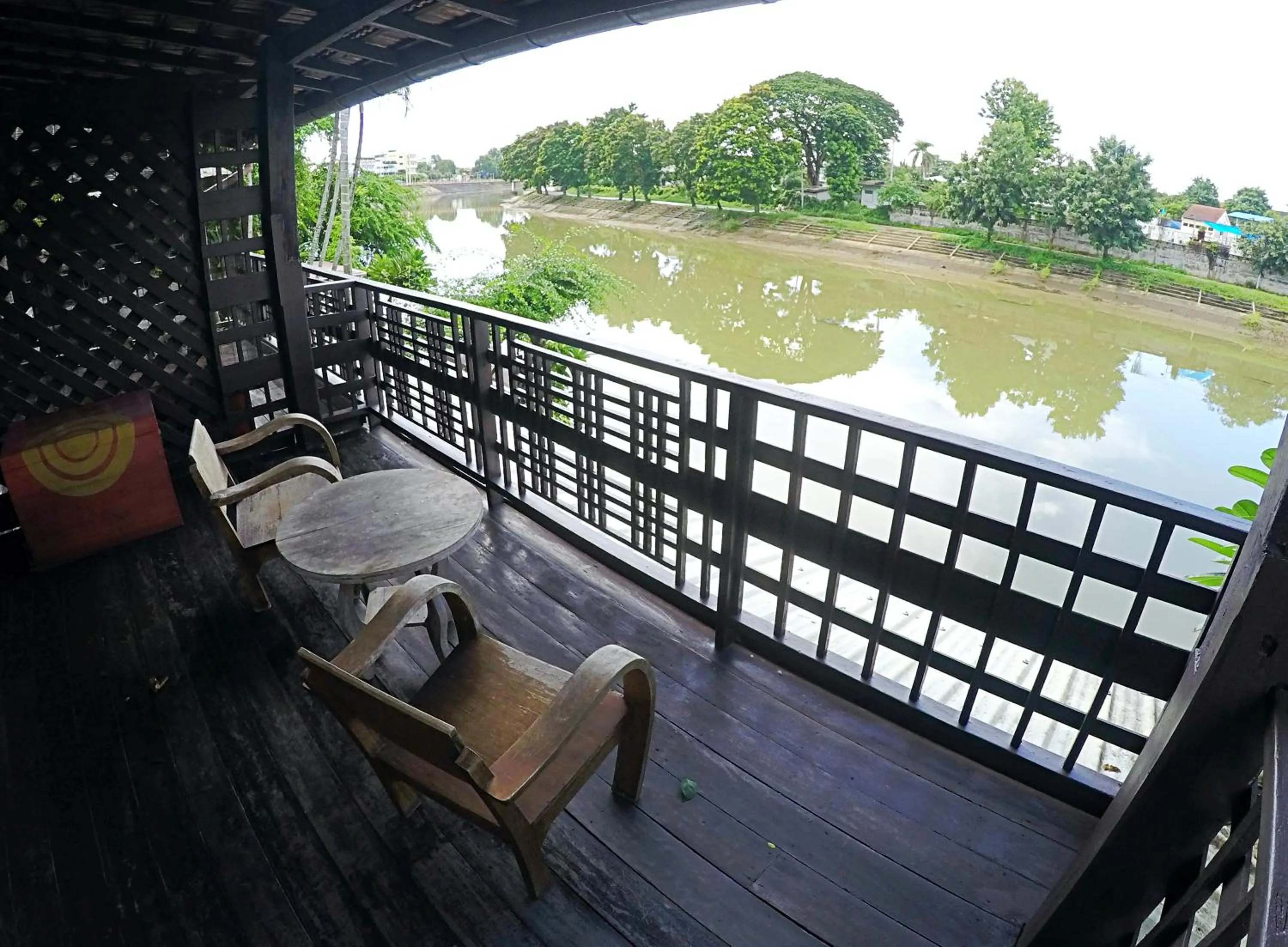Balcony/Terrace in The Riverside Guest House
