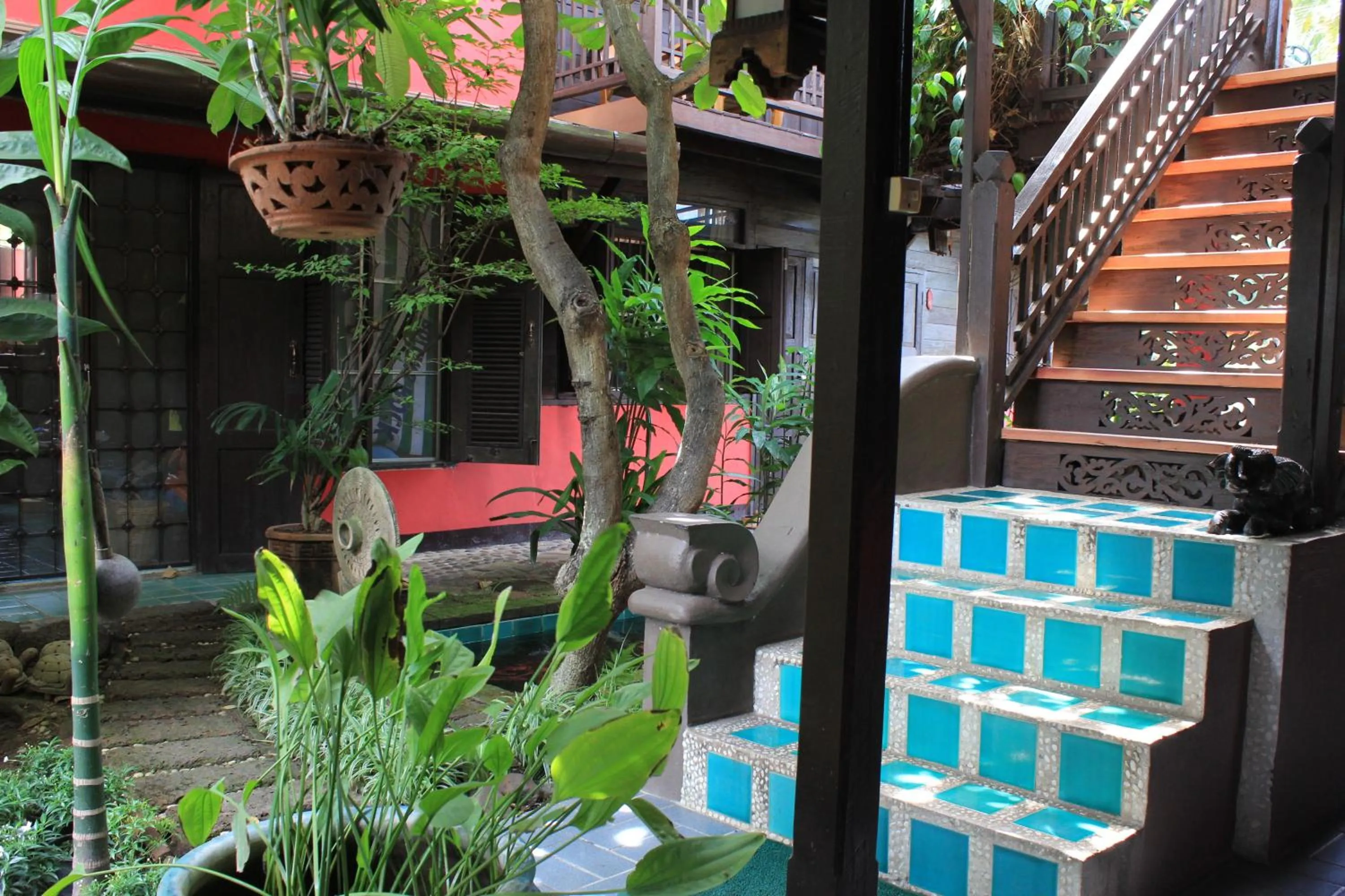 Garden in The Riverside Guest House