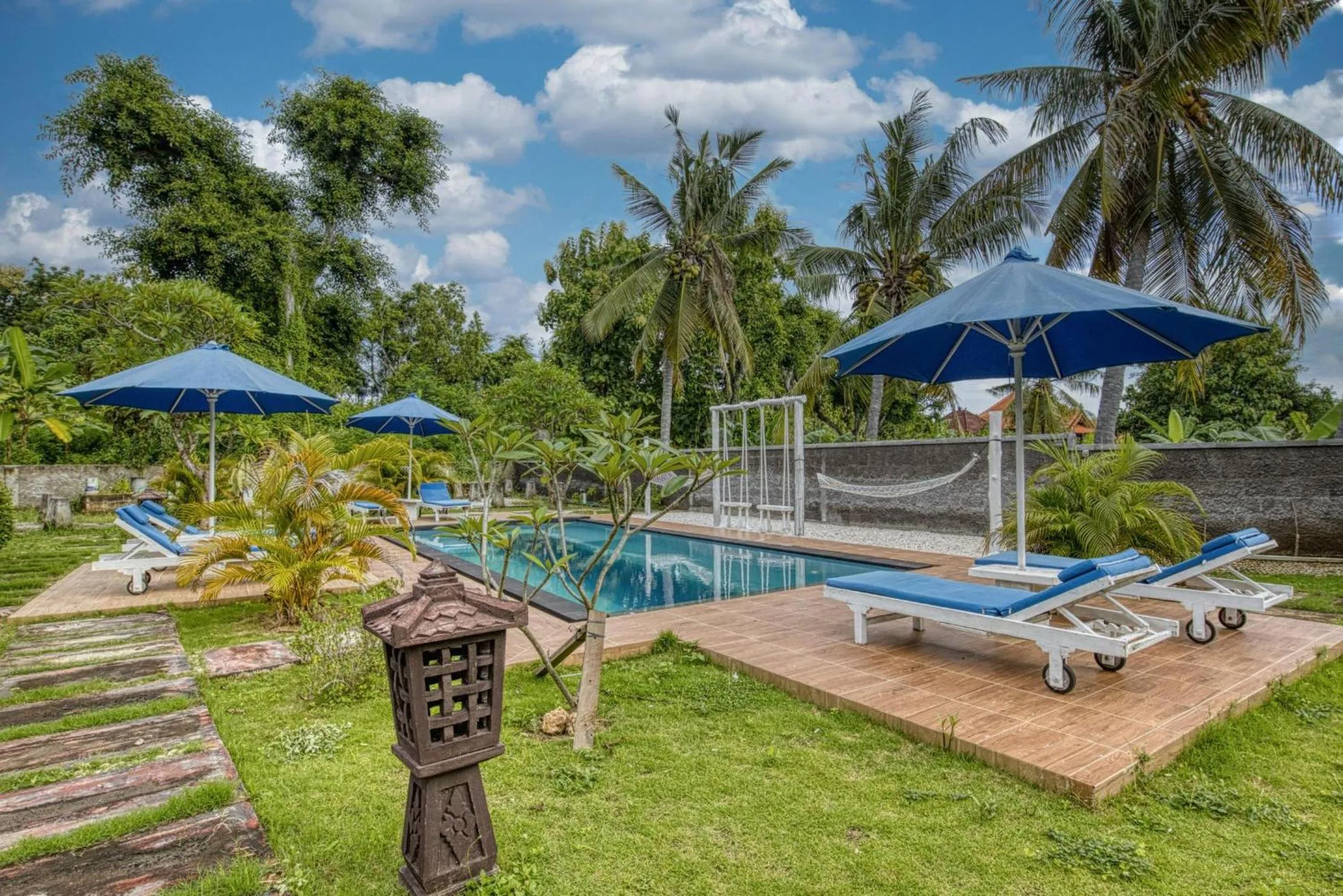 Garden in Megaland Bungalow