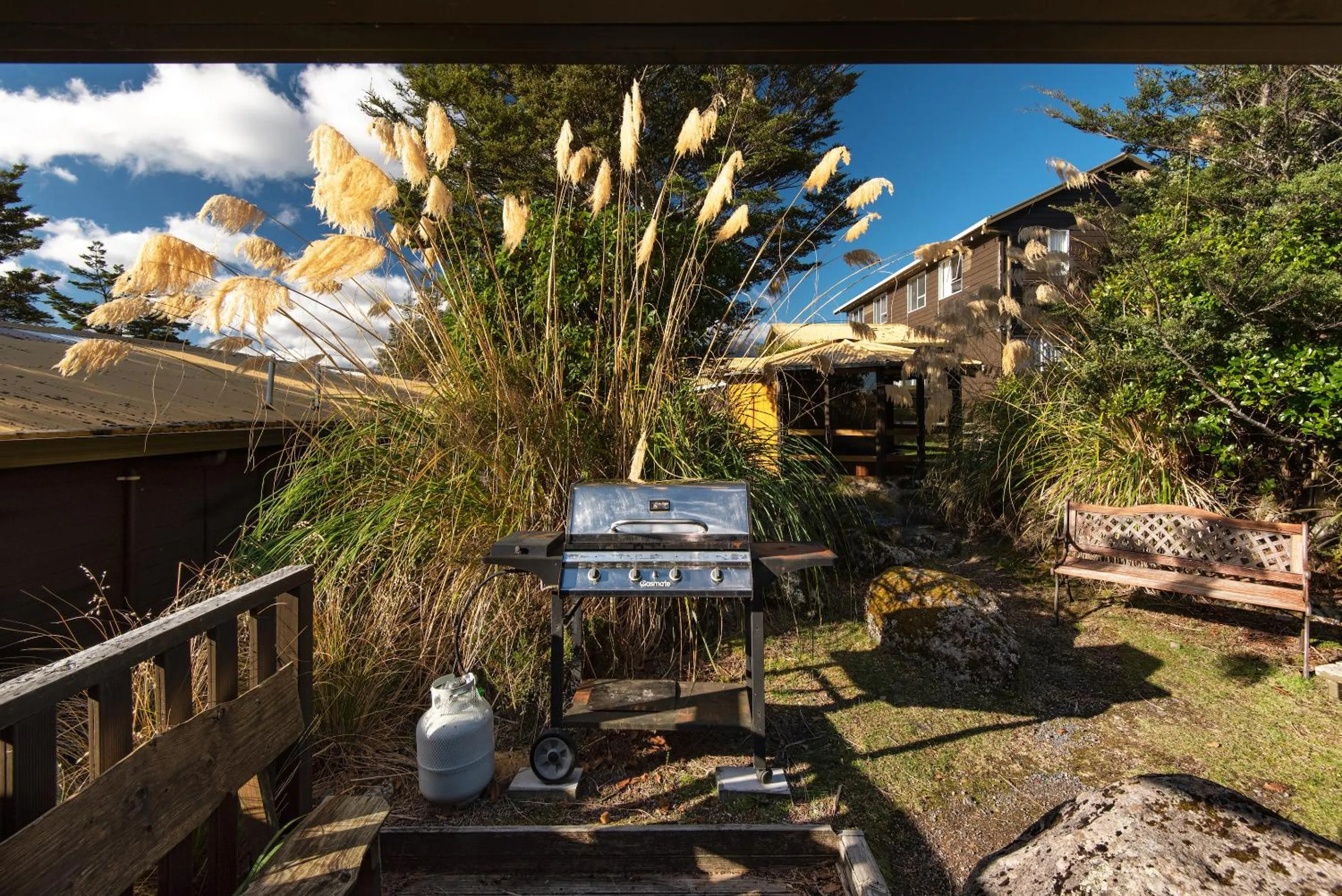 BBQ facilities in Skotel Alpine Resort
