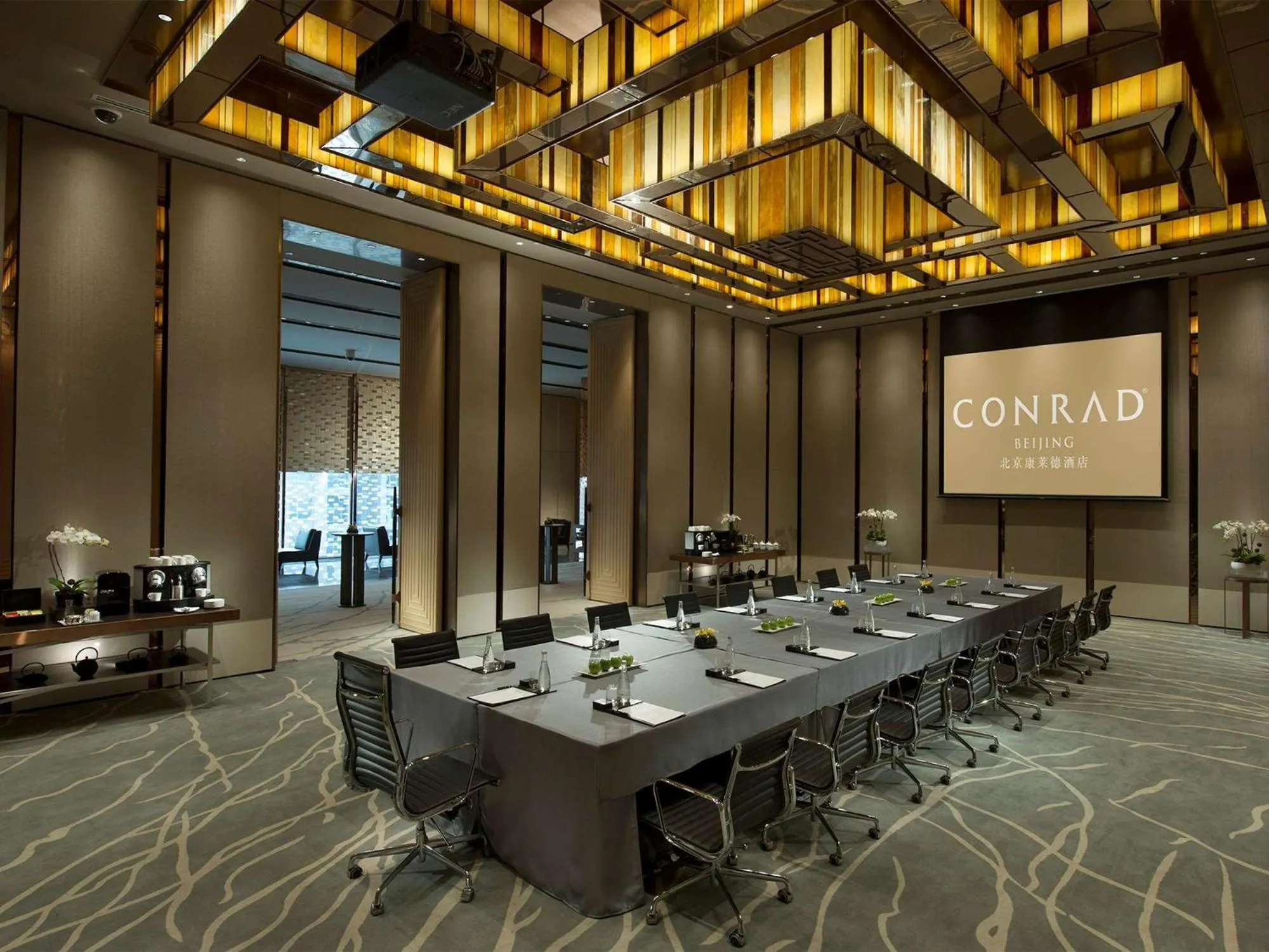 Meeting/conference room in Conrad Beijing by Hilton