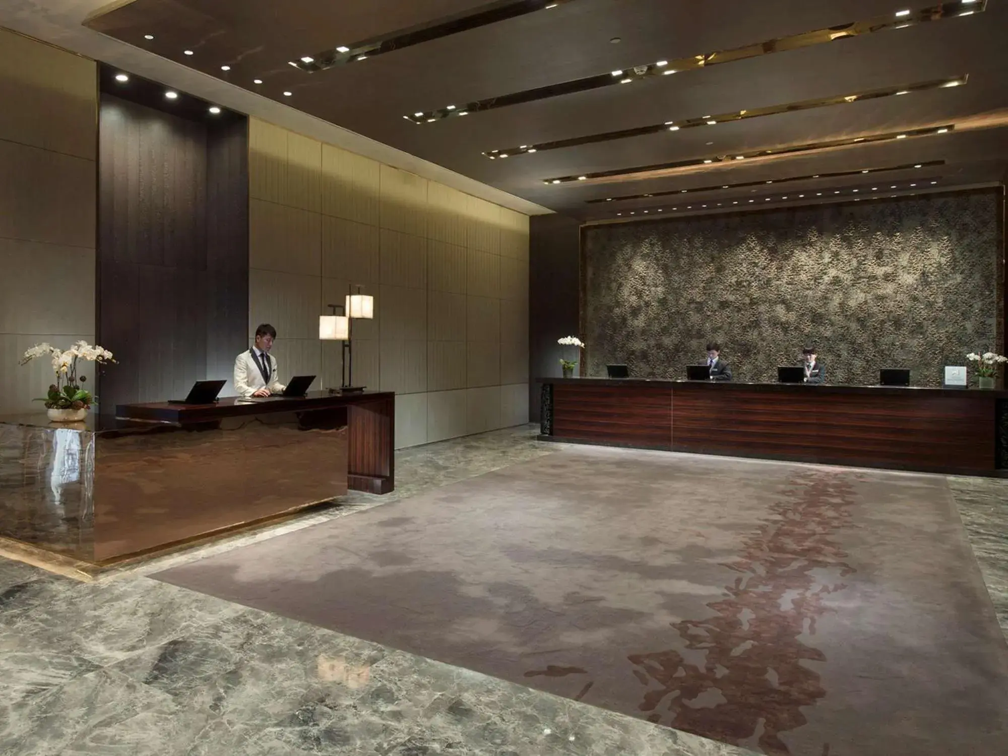 Lobby or reception in Conrad Beijing by Hilton Lobby or reception in Conrad Beijing by Hilton