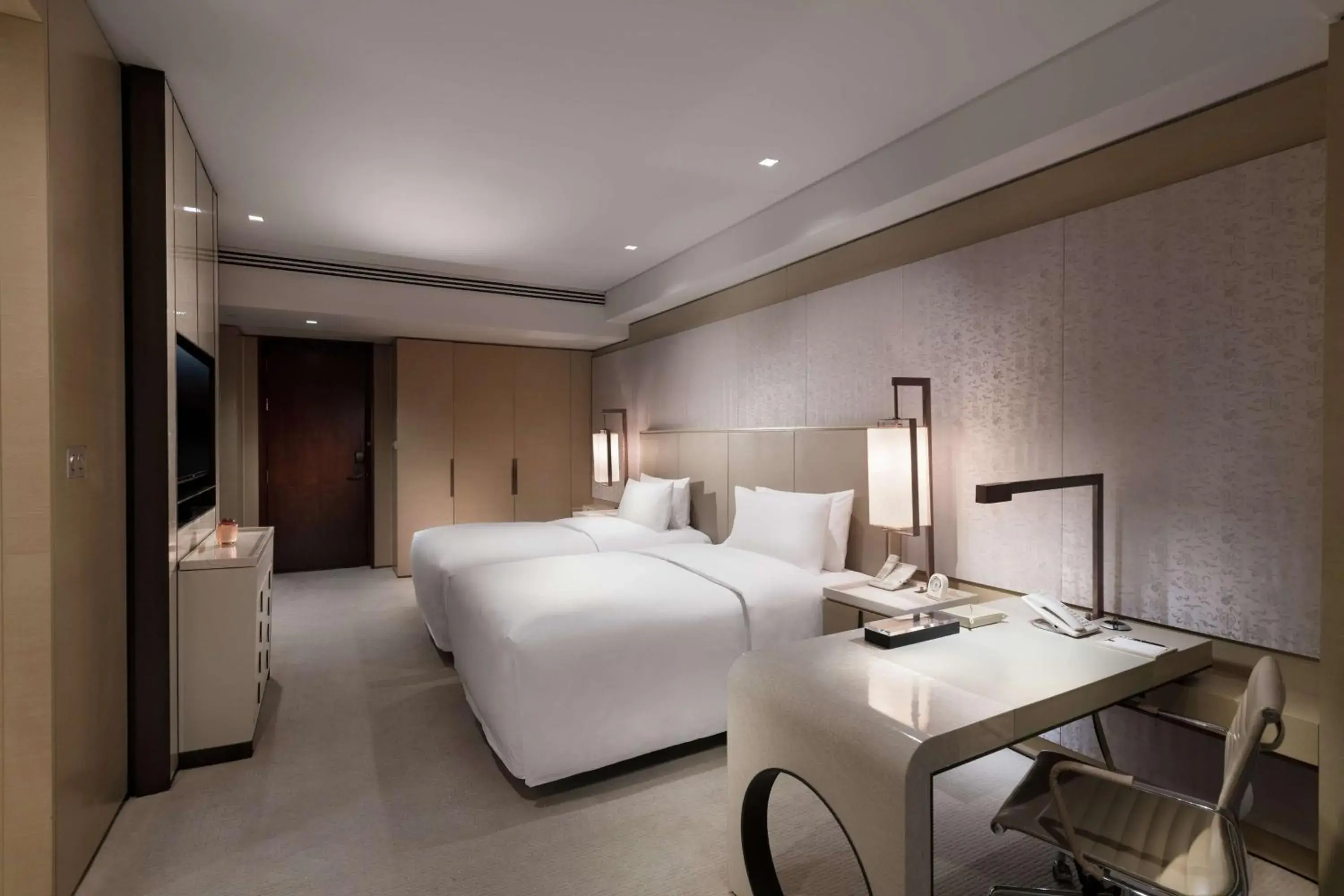 Bedroom, Bed in Conrad Beijing by Hilton Bedroom, Bed in Conrad Beijing by Hilton