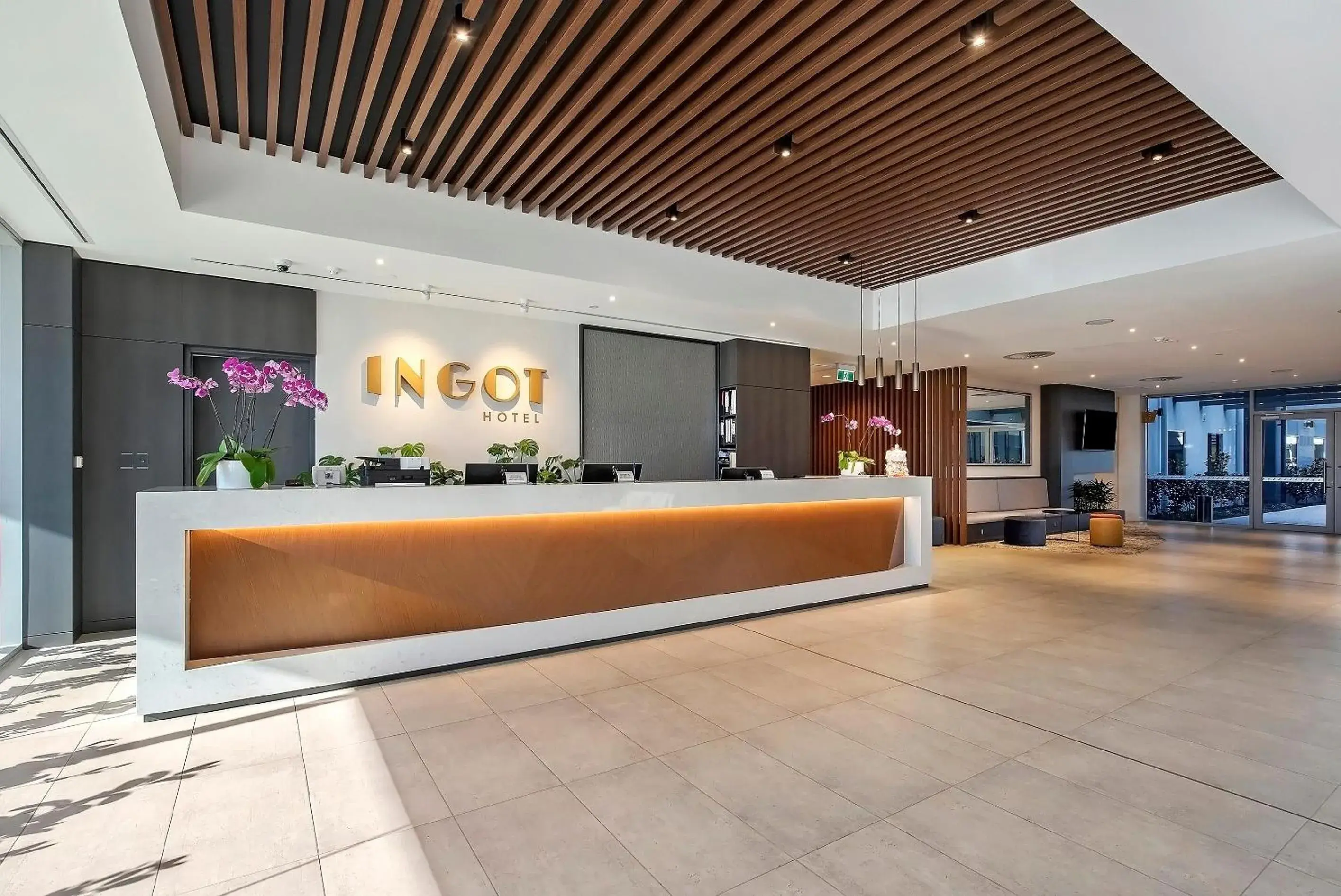 Lobby or reception in Ingot Hotel Perth, an Ascend Collection Hotel Lobby or reception in Ingot Hotel Perth, an Ascend Collection Hotel