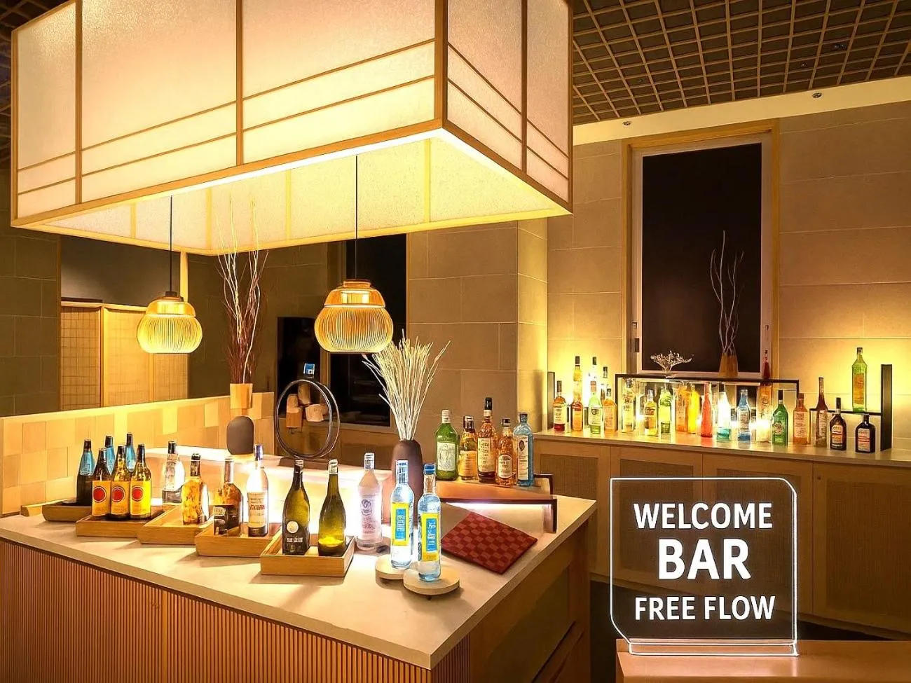 Lounge or bar in Super Hotel Premier JR Nara Eki