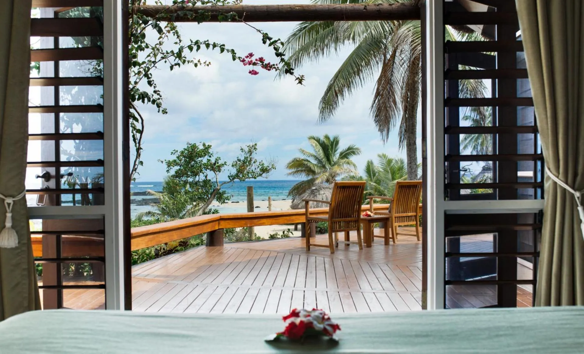 Sea view in Yasawa Island Resort & Spa