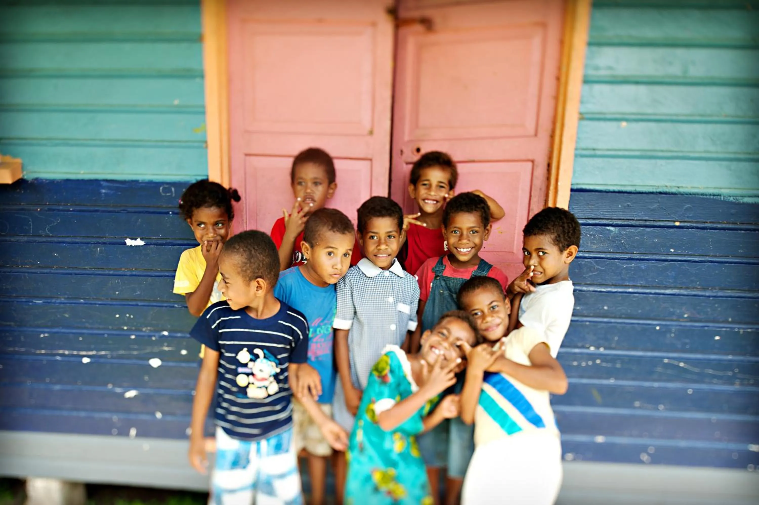 young children in Yasawa Island Resort & Spa