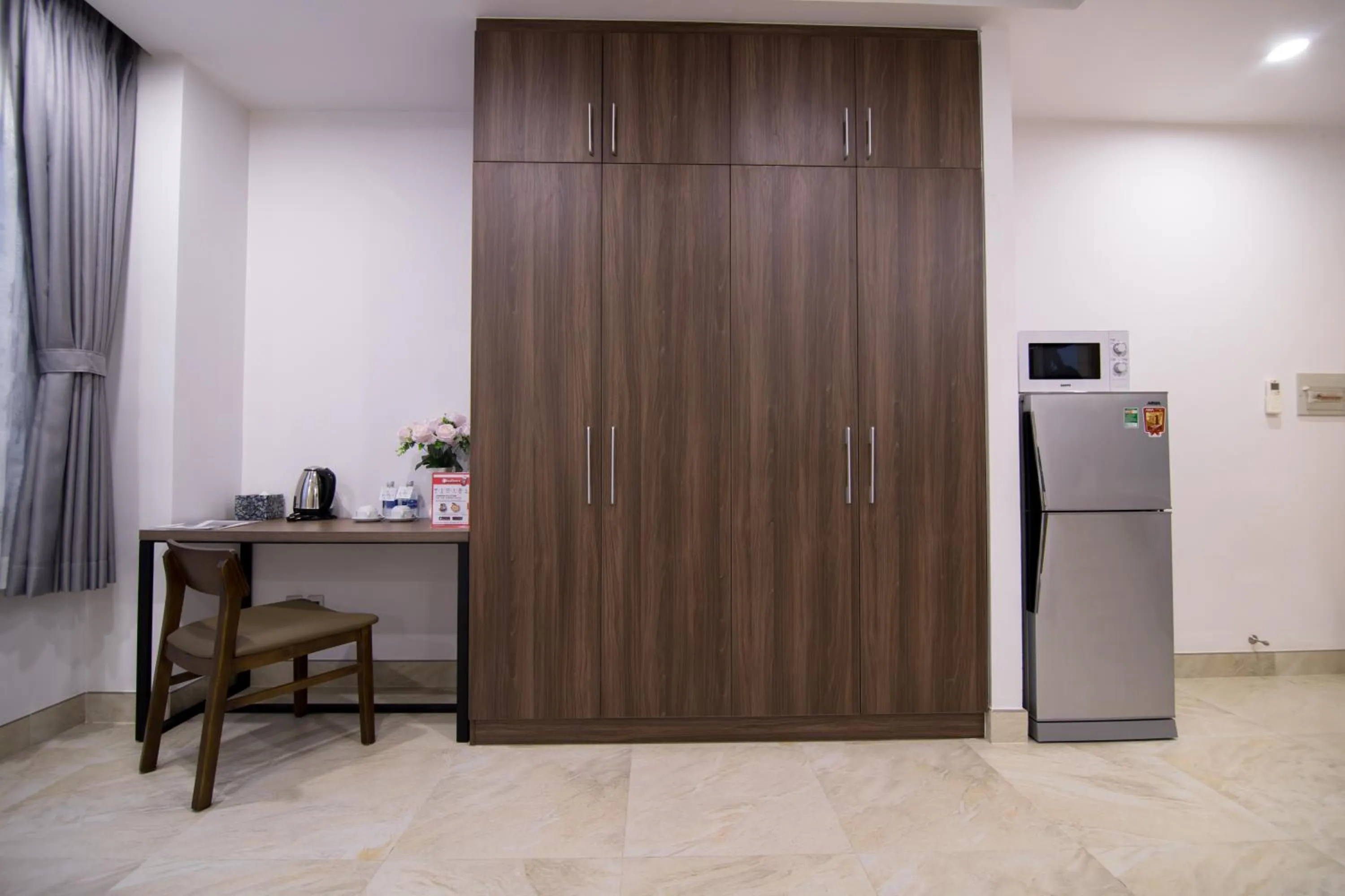 Seating area in AHA Residence Hotel