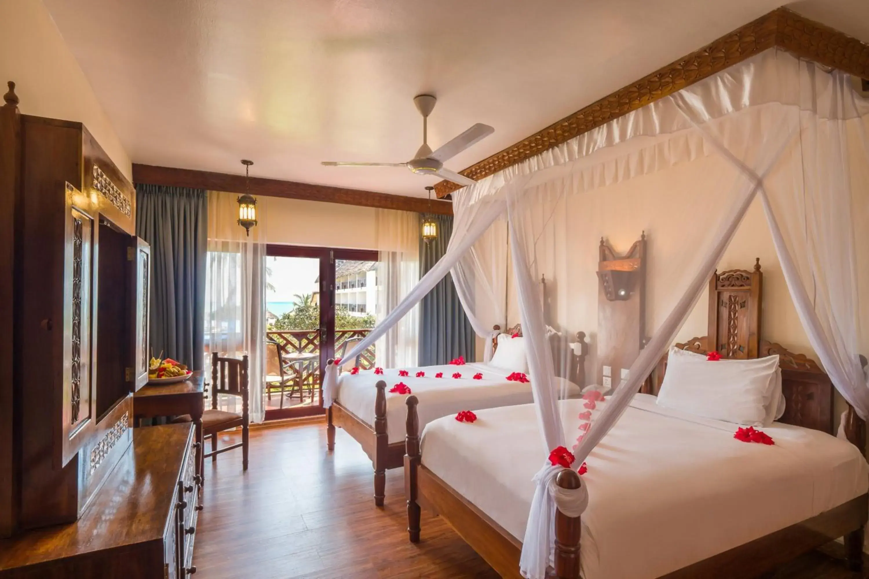 Photo of the whole room, Bed in Turaco Nungwi Resort Photo of the whole room, Bed in Turaco Nungwi Resort
