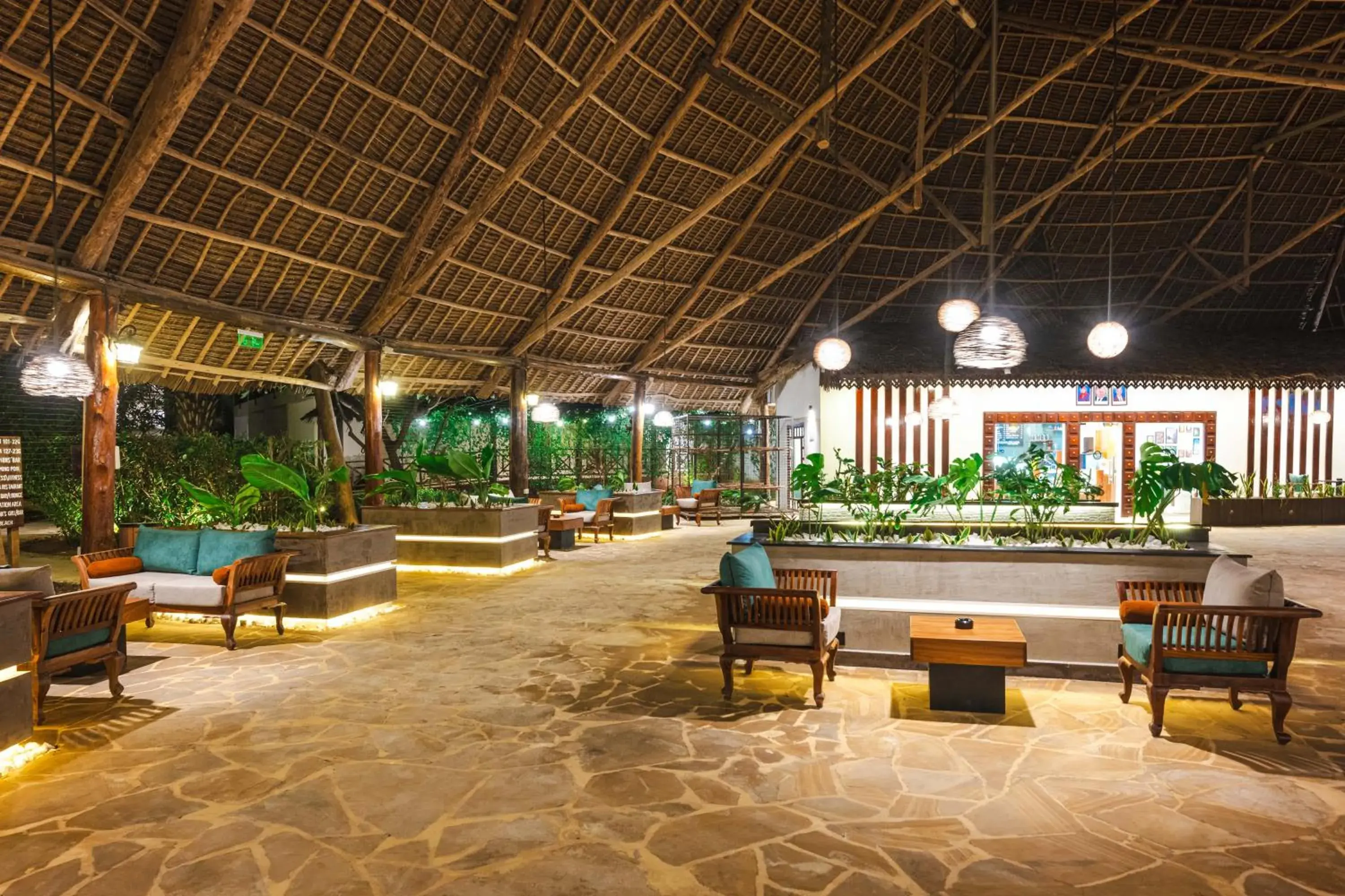 Lobby or reception in Turaco Nungwi Resort Lobby or reception in Turaco Nungwi Resort