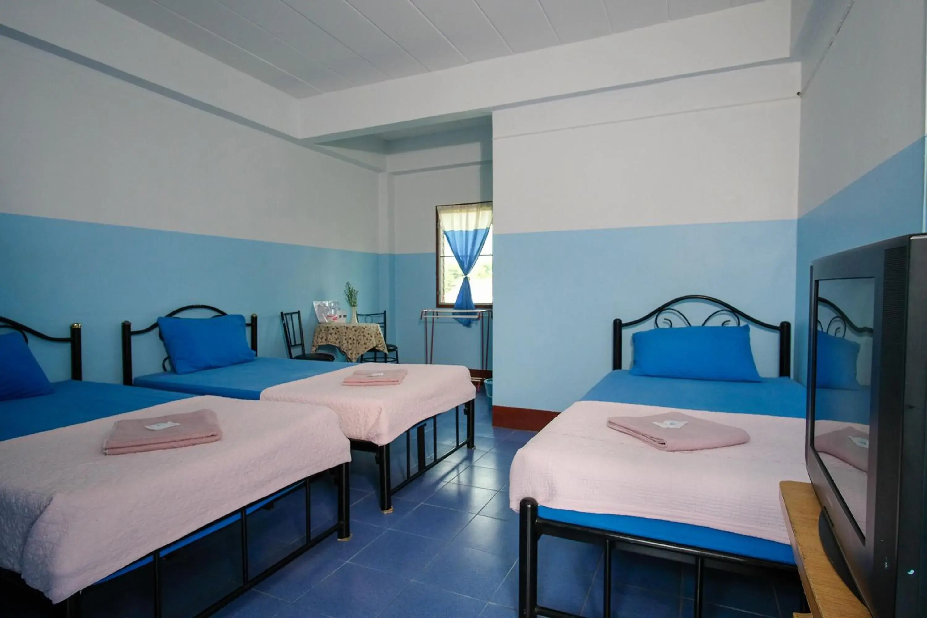 Bed in Blue House Pai Bed in Blue House Pai