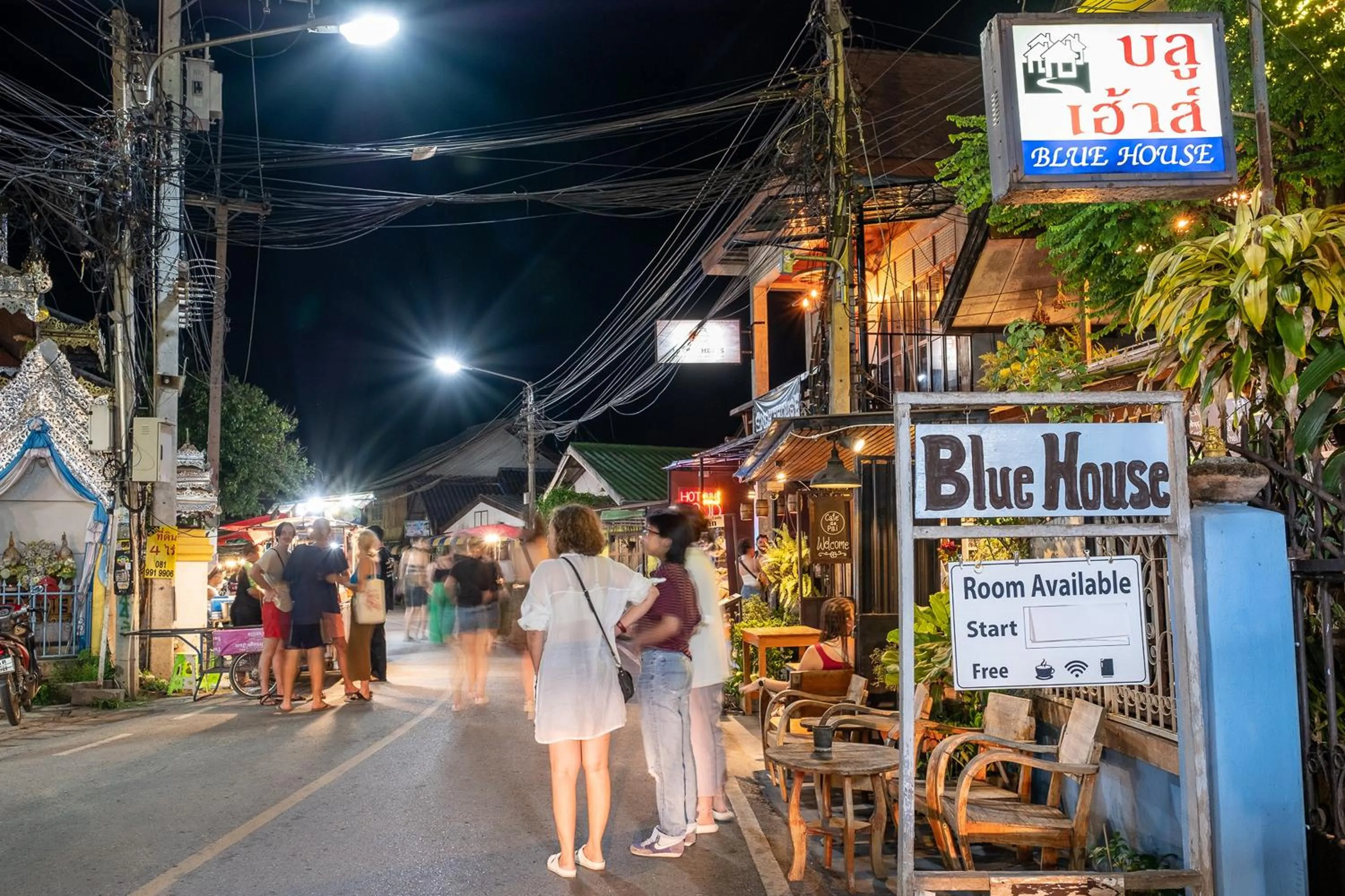 Property building in Blue House Pai