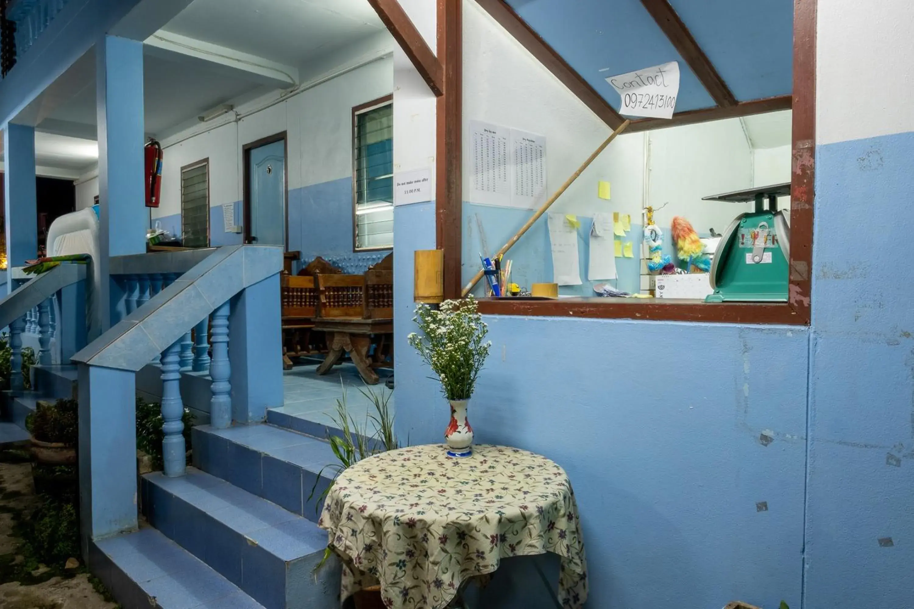 Lobby or reception in Blue House Pai Lobby or reception in Blue House Pai