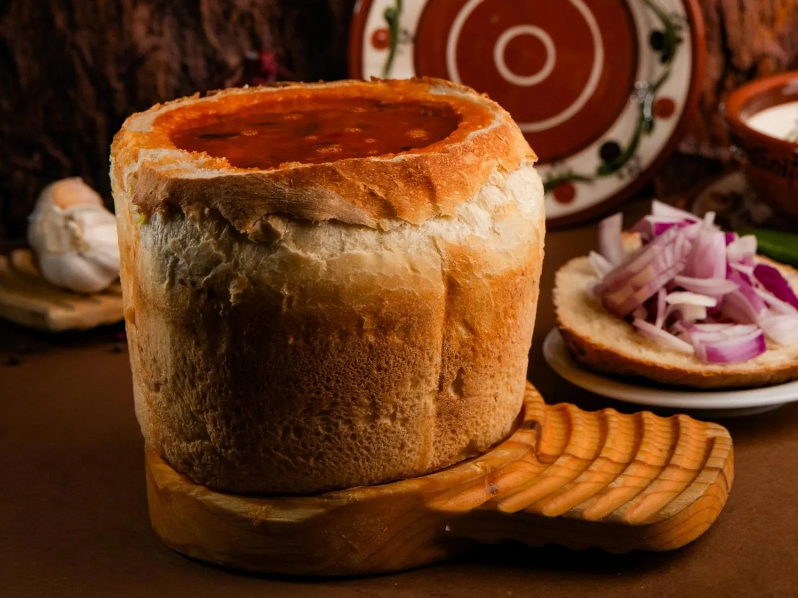 Food close-up in Hotel Fantanita Haiducului