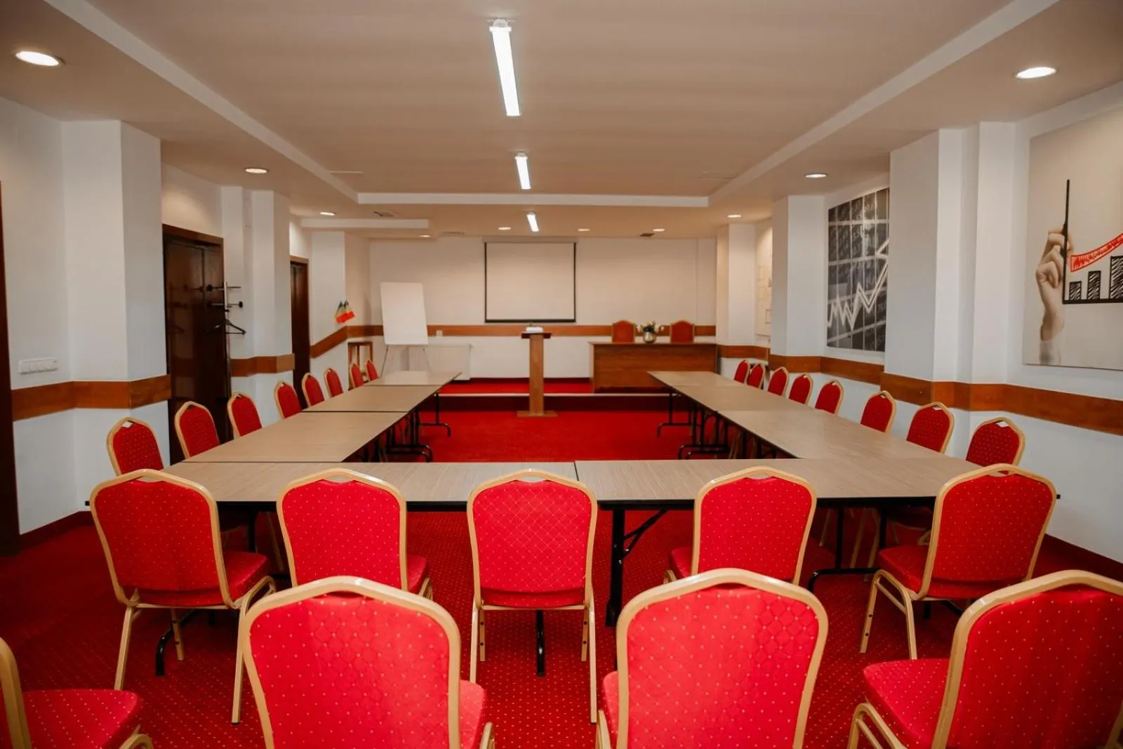 Meeting/conference room in Hotel Fantanita Haiducului