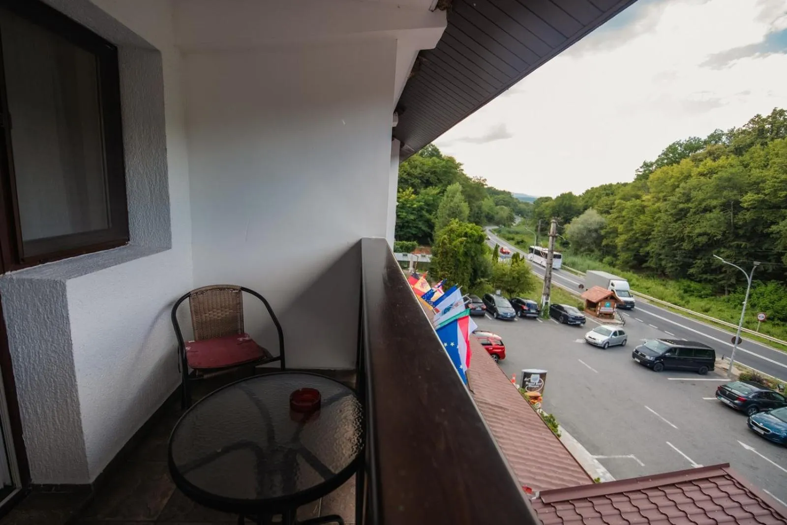 Balcony/Terrace in Hotel Fantanita Haiducului