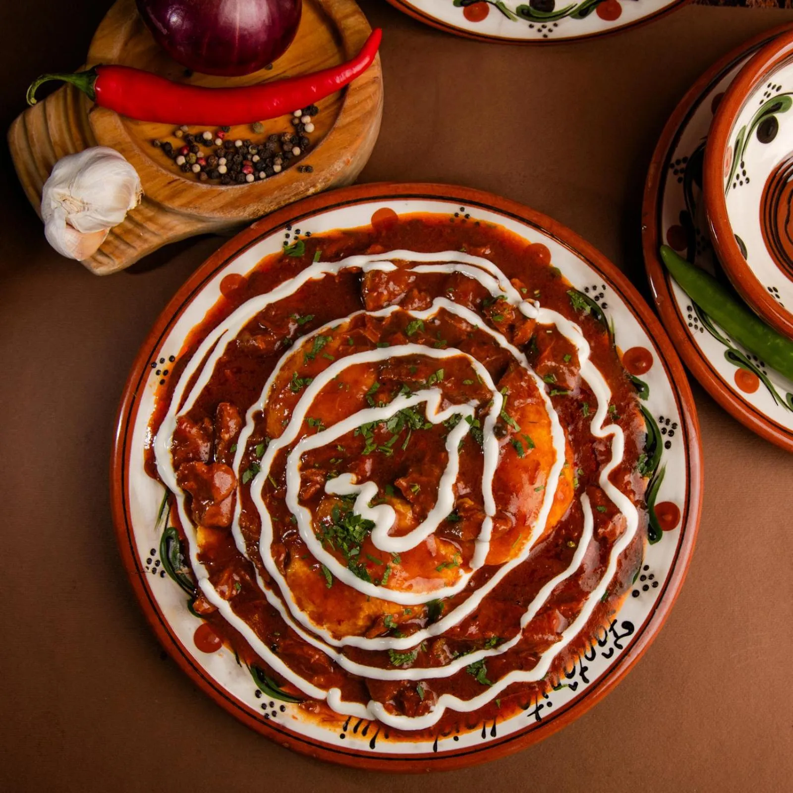 Food close-up in Hotel Fantanita Haiducului