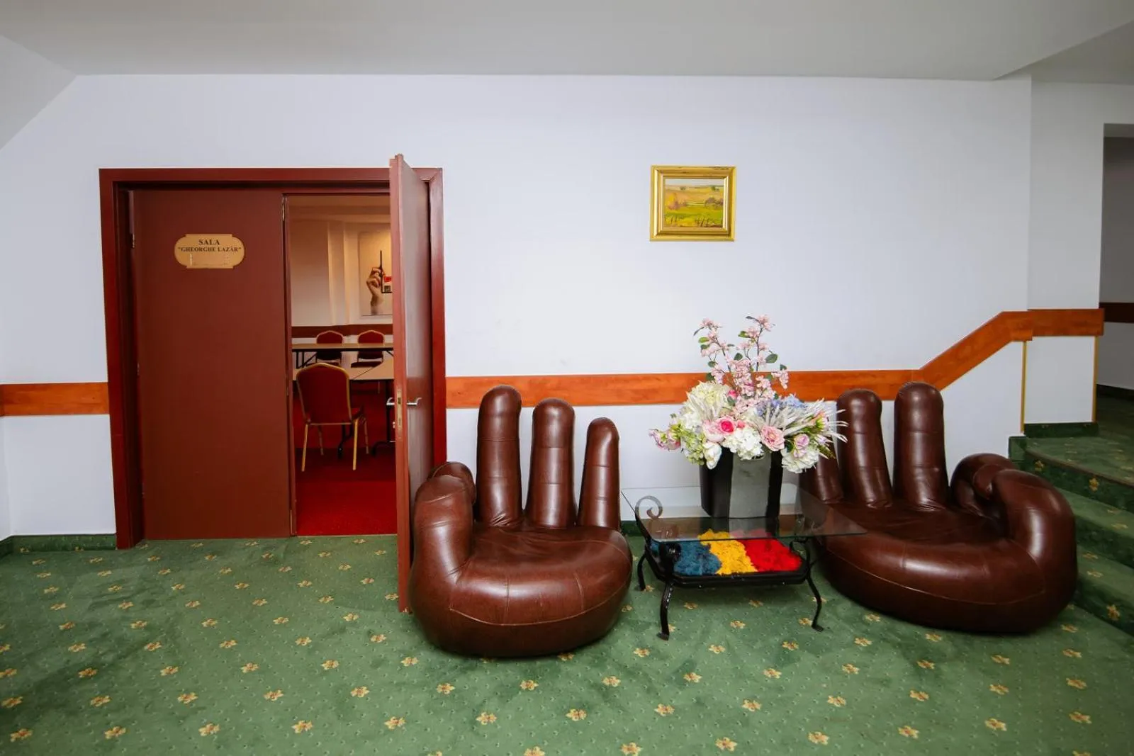 Meeting/conference room in Hotel Fantanita Haiducului