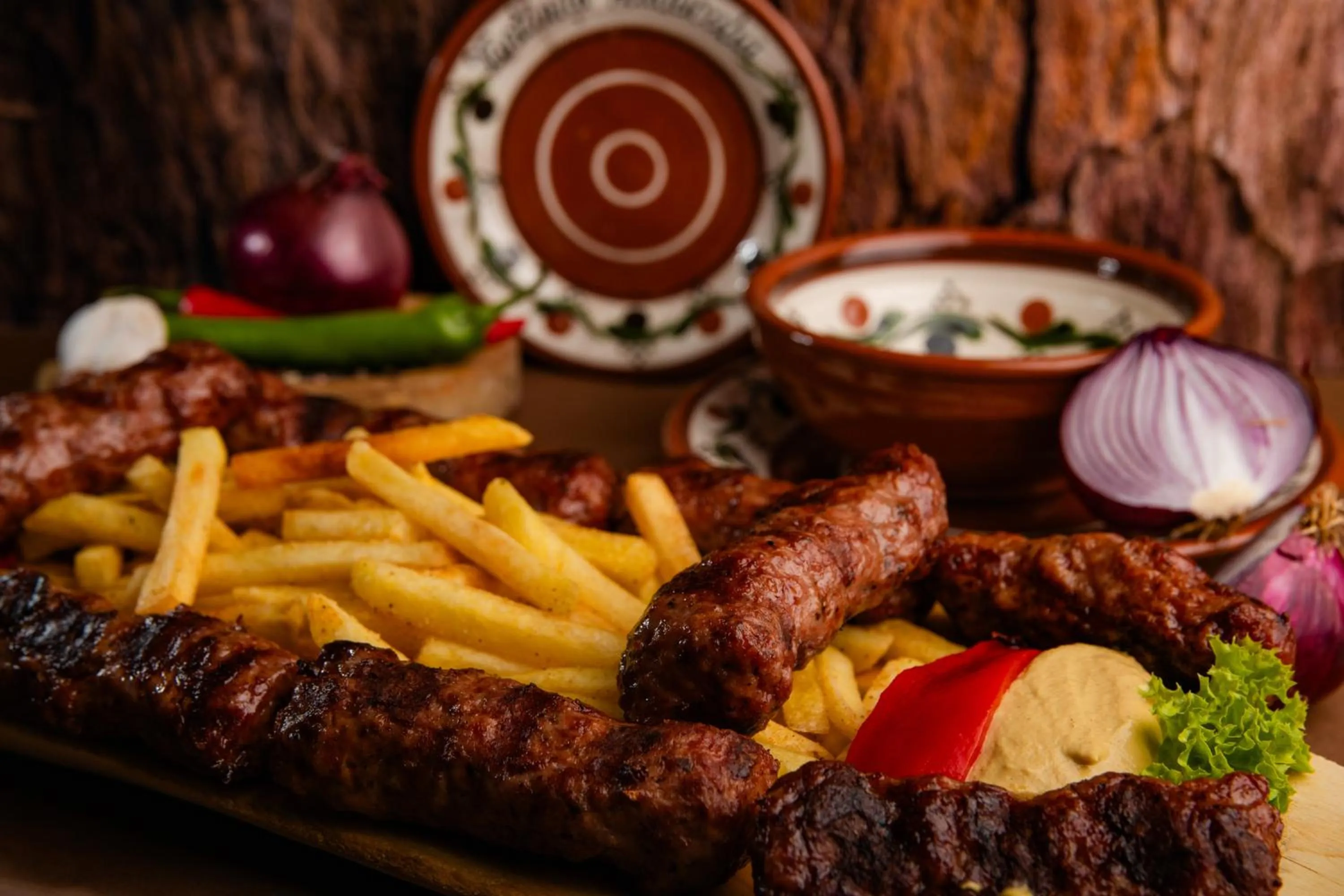 Food close-up in Hotel Fantanita Haiducului