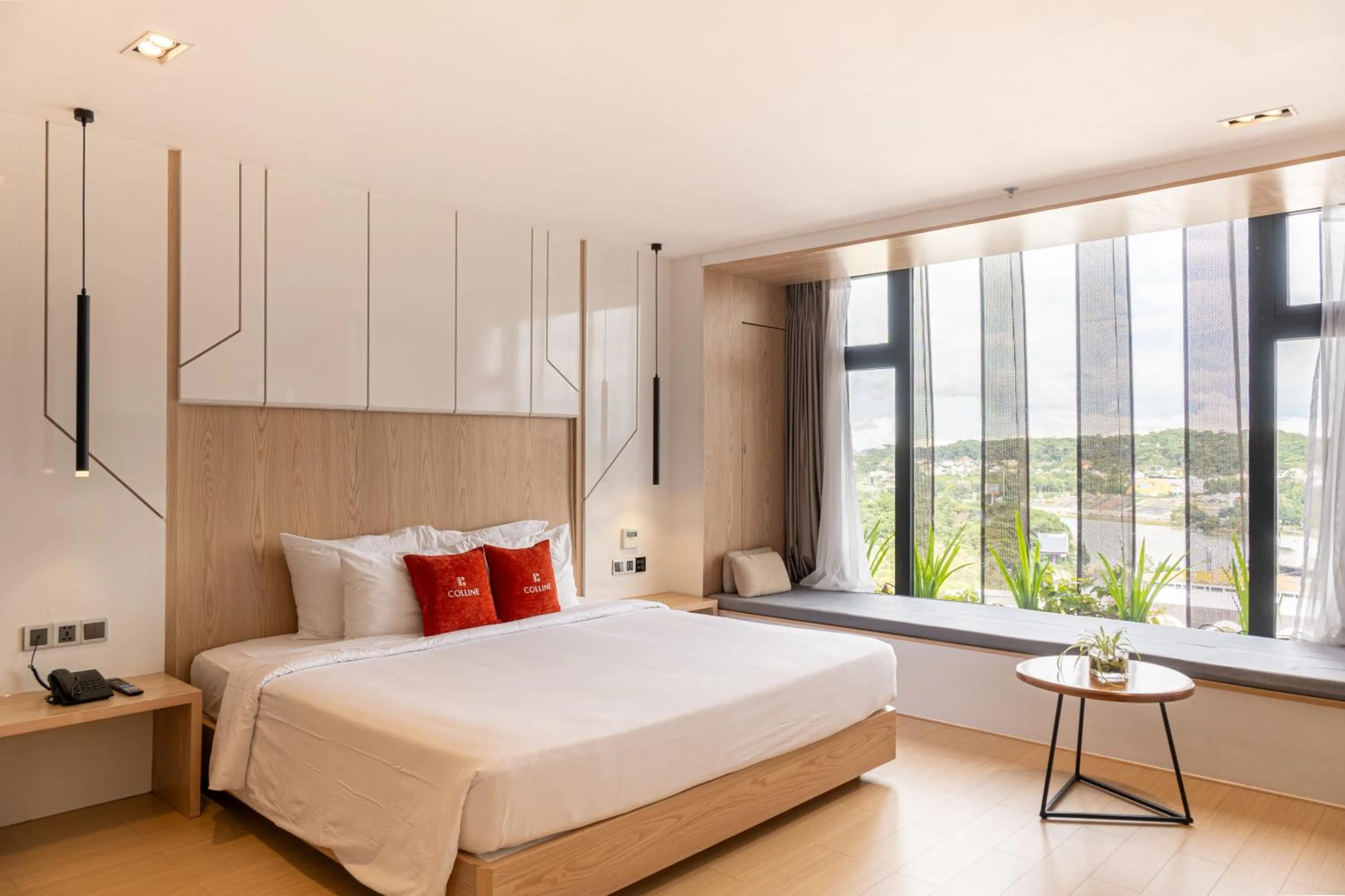 Photo of the whole room, Bed in Colline Dalat