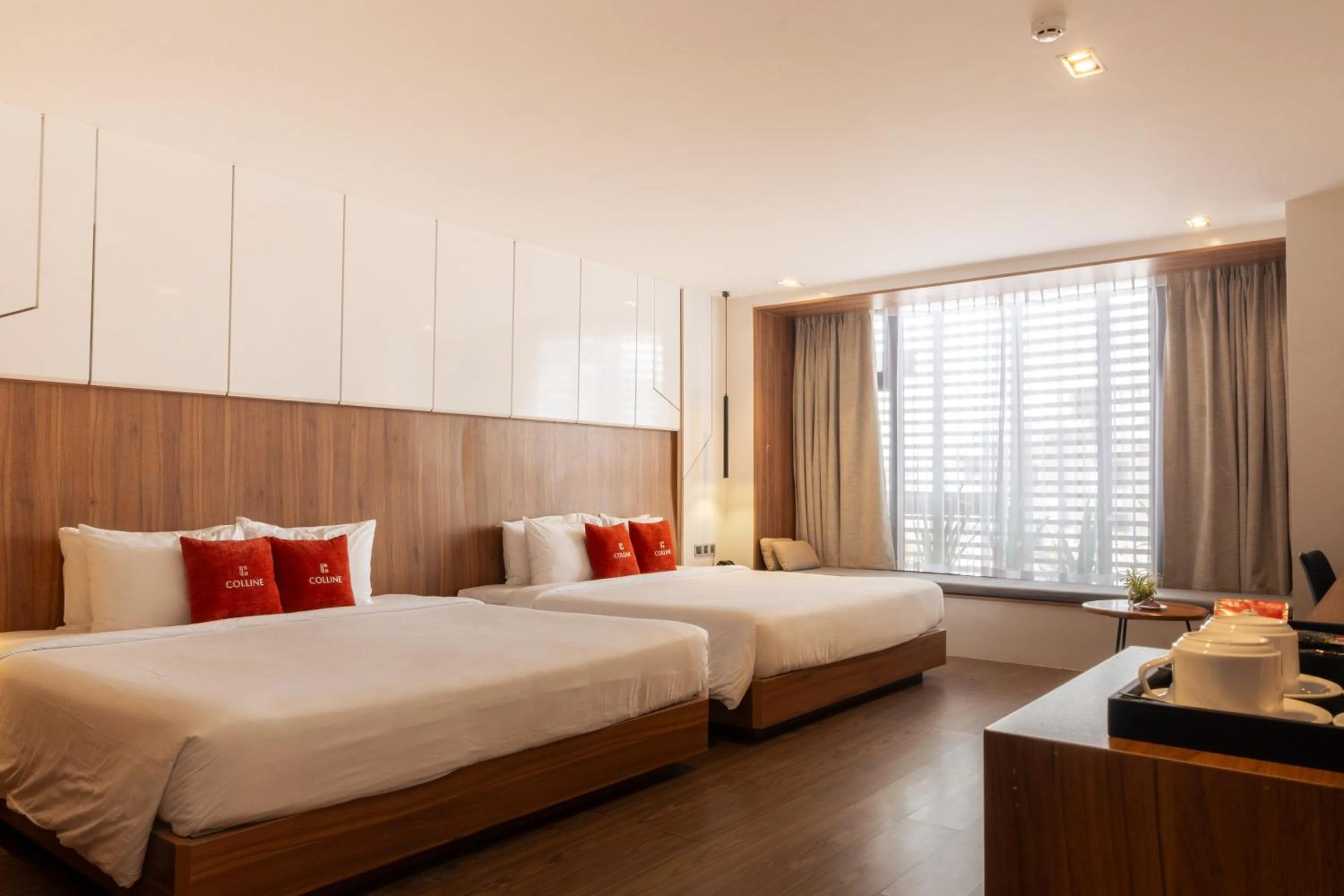 Photo of the whole room, Bed in Colline Dalat