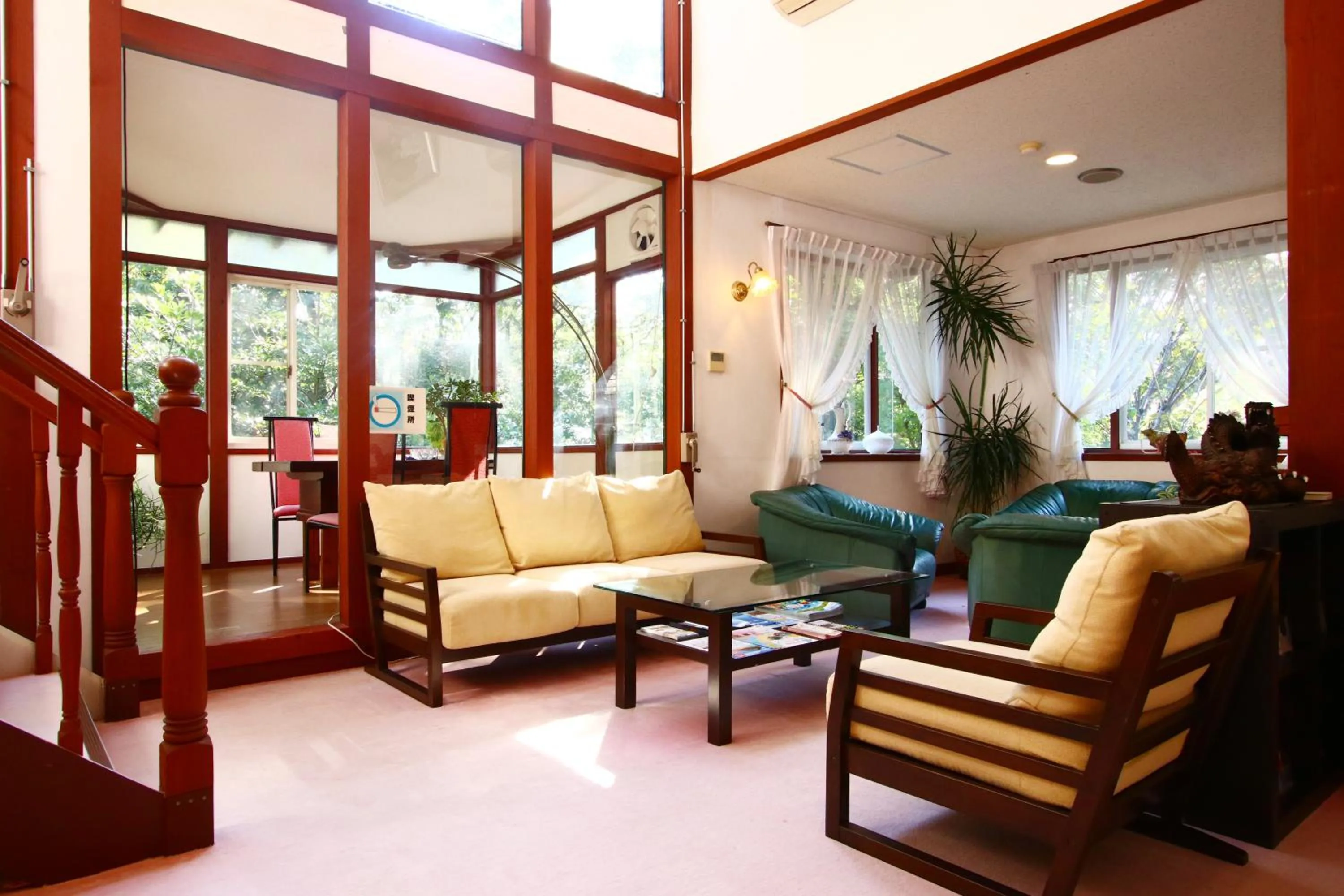 Lobby or reception in IZUNA INN & SPA - the veggie delights