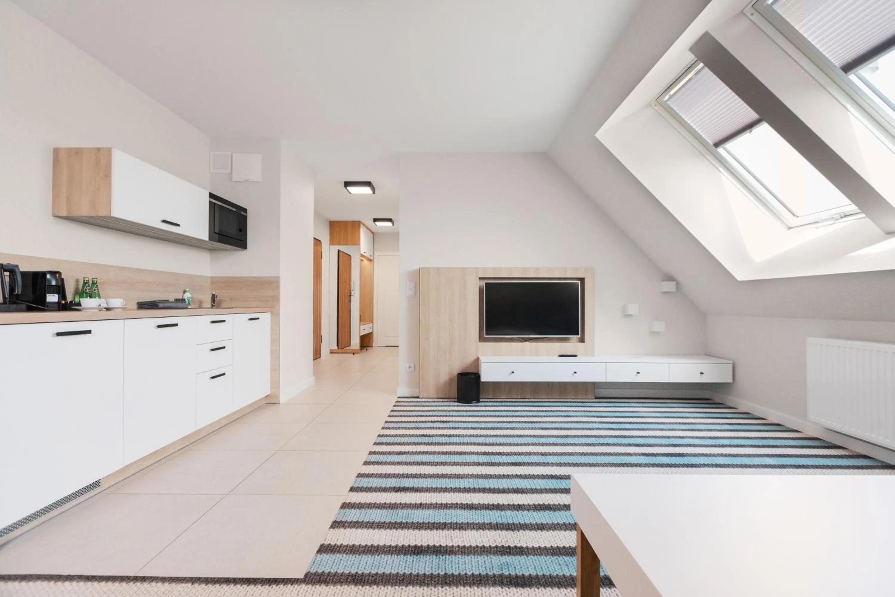 Coffee/tea facilities, Bed in AQUA RESORT by Bel Mare