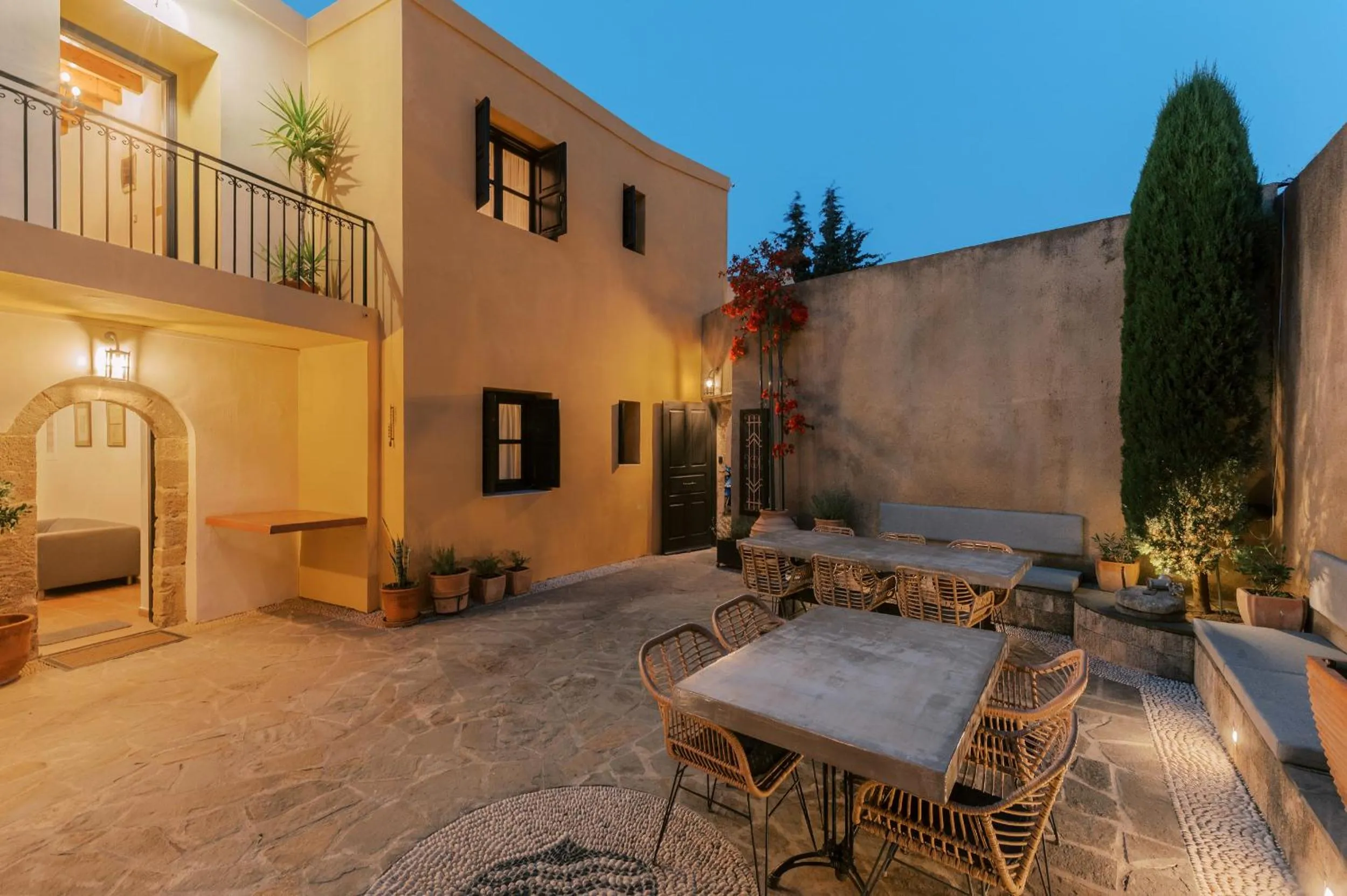 Patio in Zacosta Villa - a Heritage Hotel