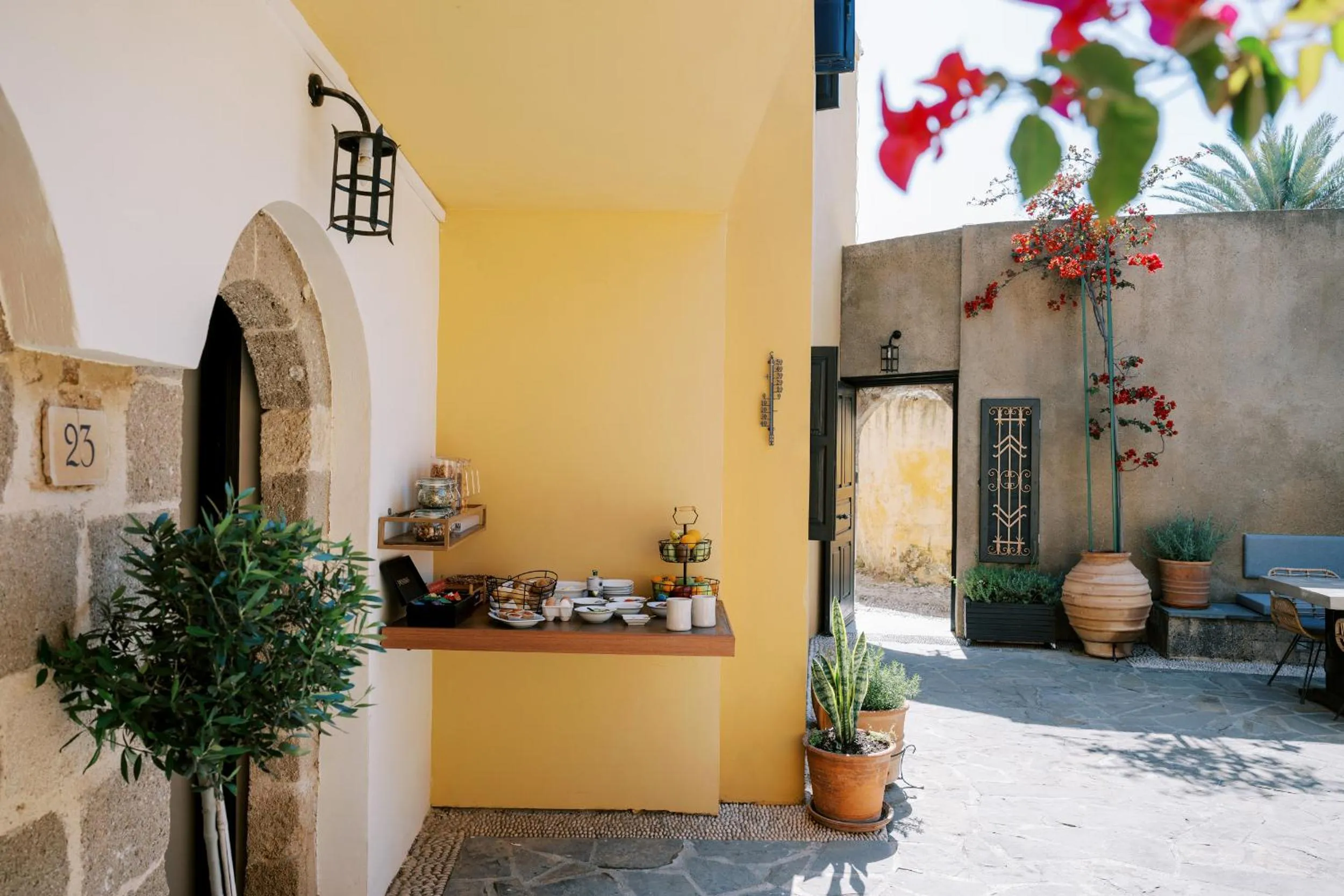 Patio in Zacosta Villa - a Heritage Hotel