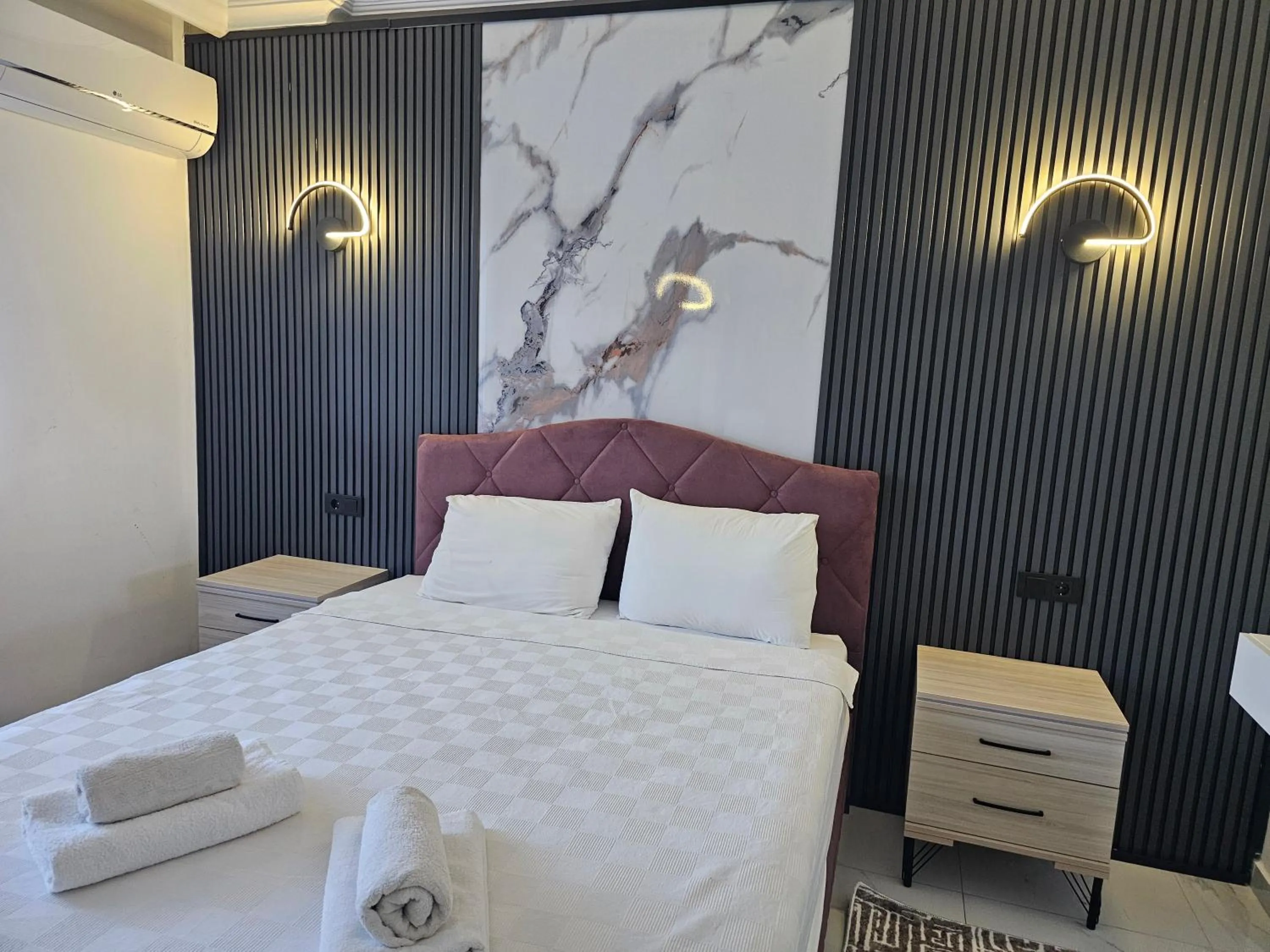 Bed in Apartments Anatolia