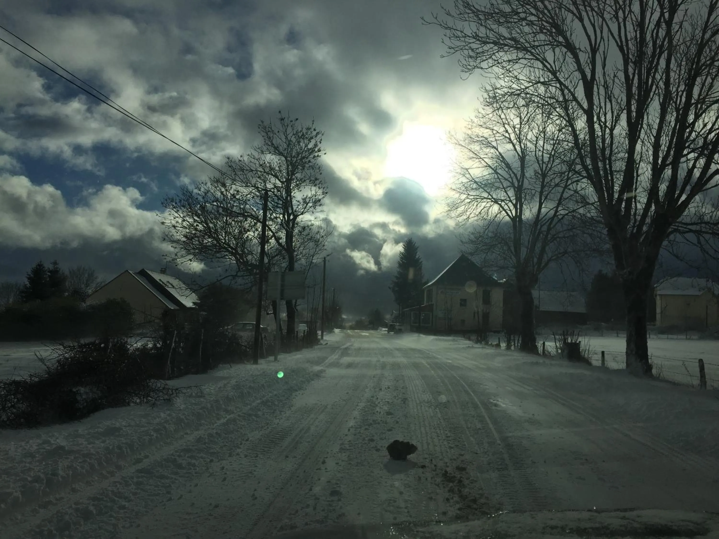 Winter in Chambres d'hôtes Le Lepadou-Bas