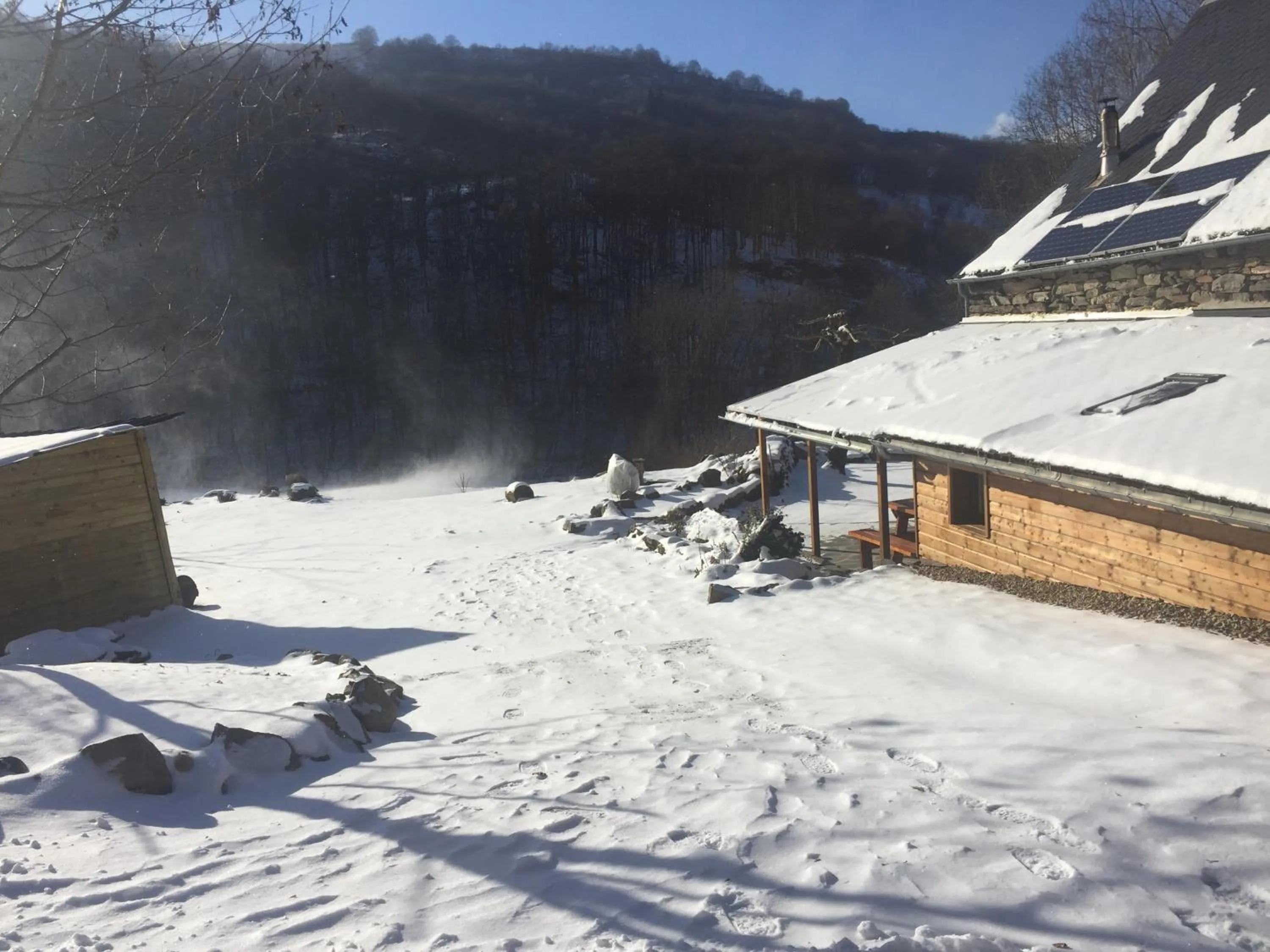 Winter in Chambres d'hôtes Le Lepadou-Bas
