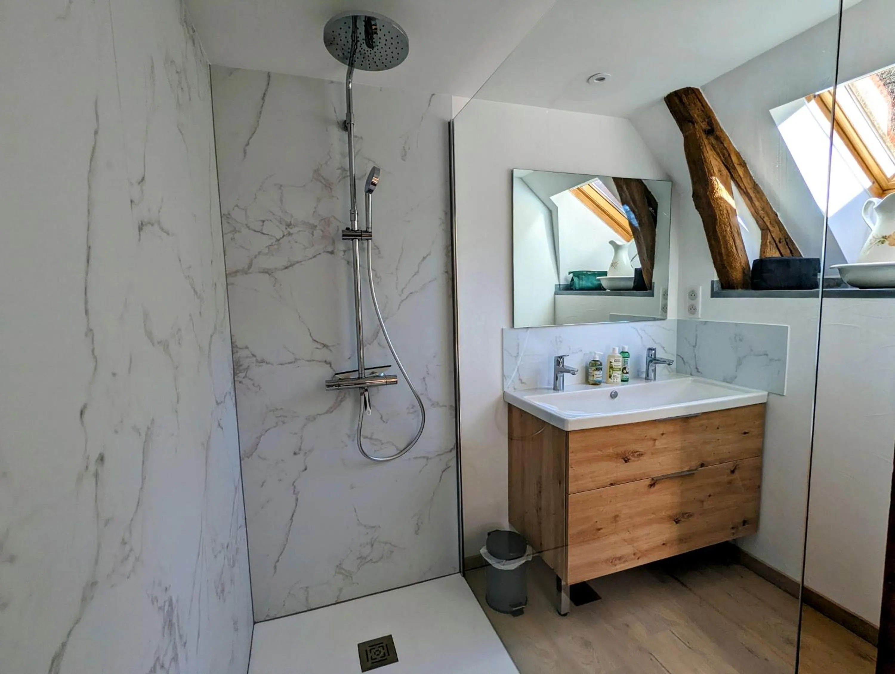 Bathroom in Chambres d'hôtes Le Lepadou-Bas