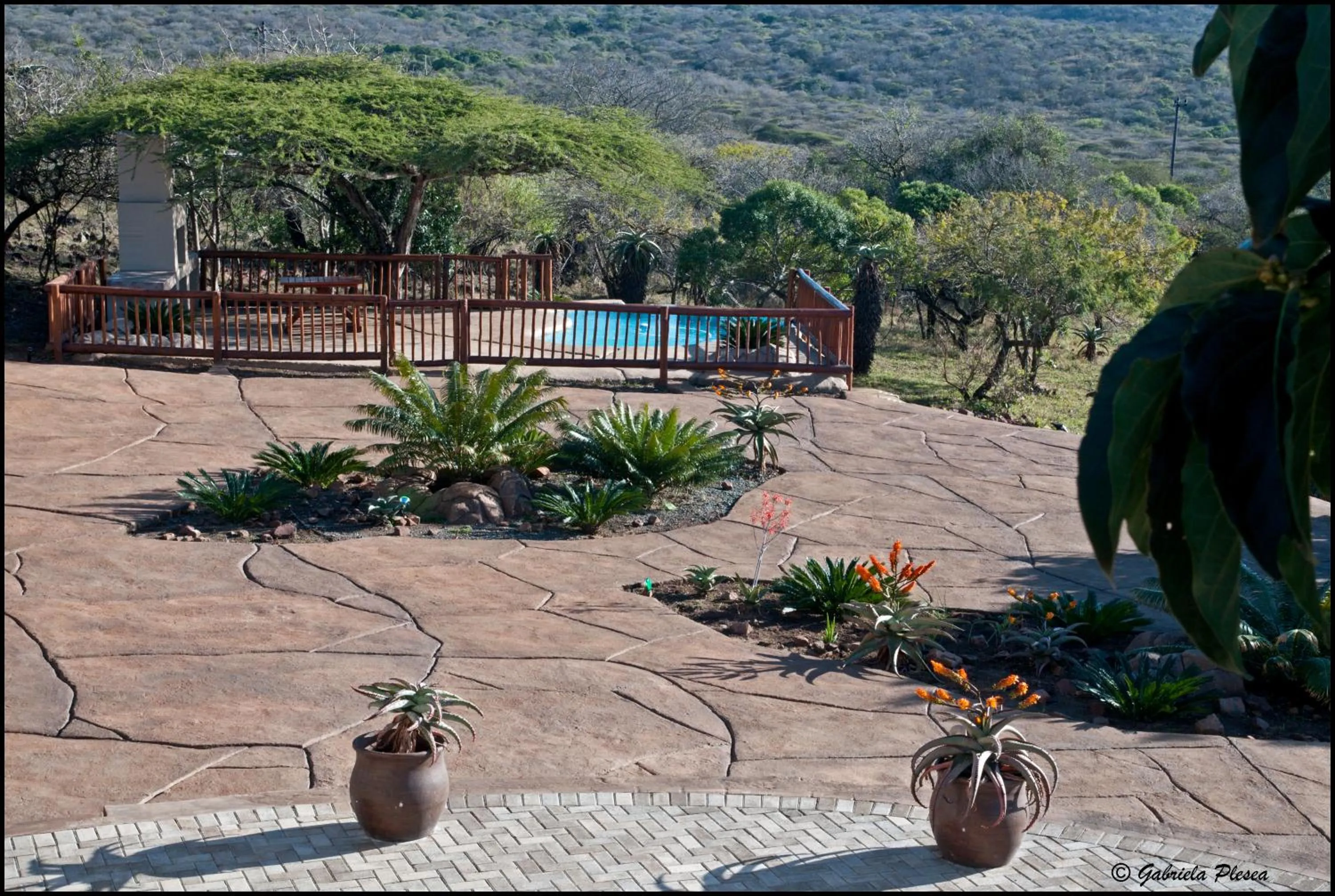 Swimming pool in Aloe View Rock Lodge