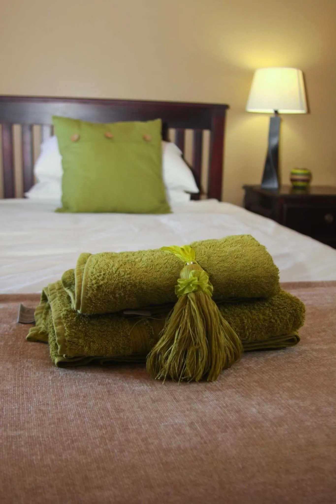 Bed in Aloe View Rock Lodge