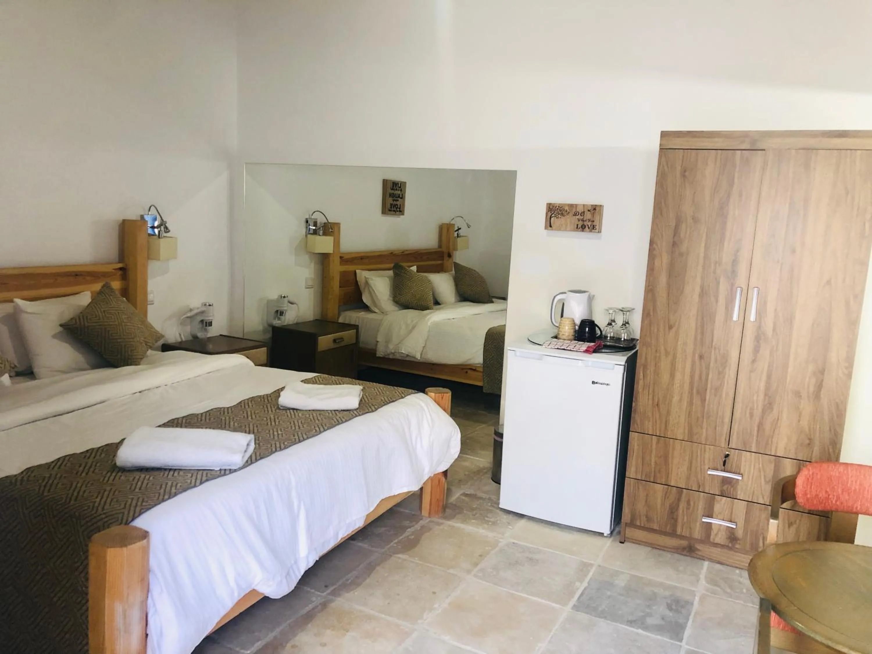 Bedroom in Lithos Studios